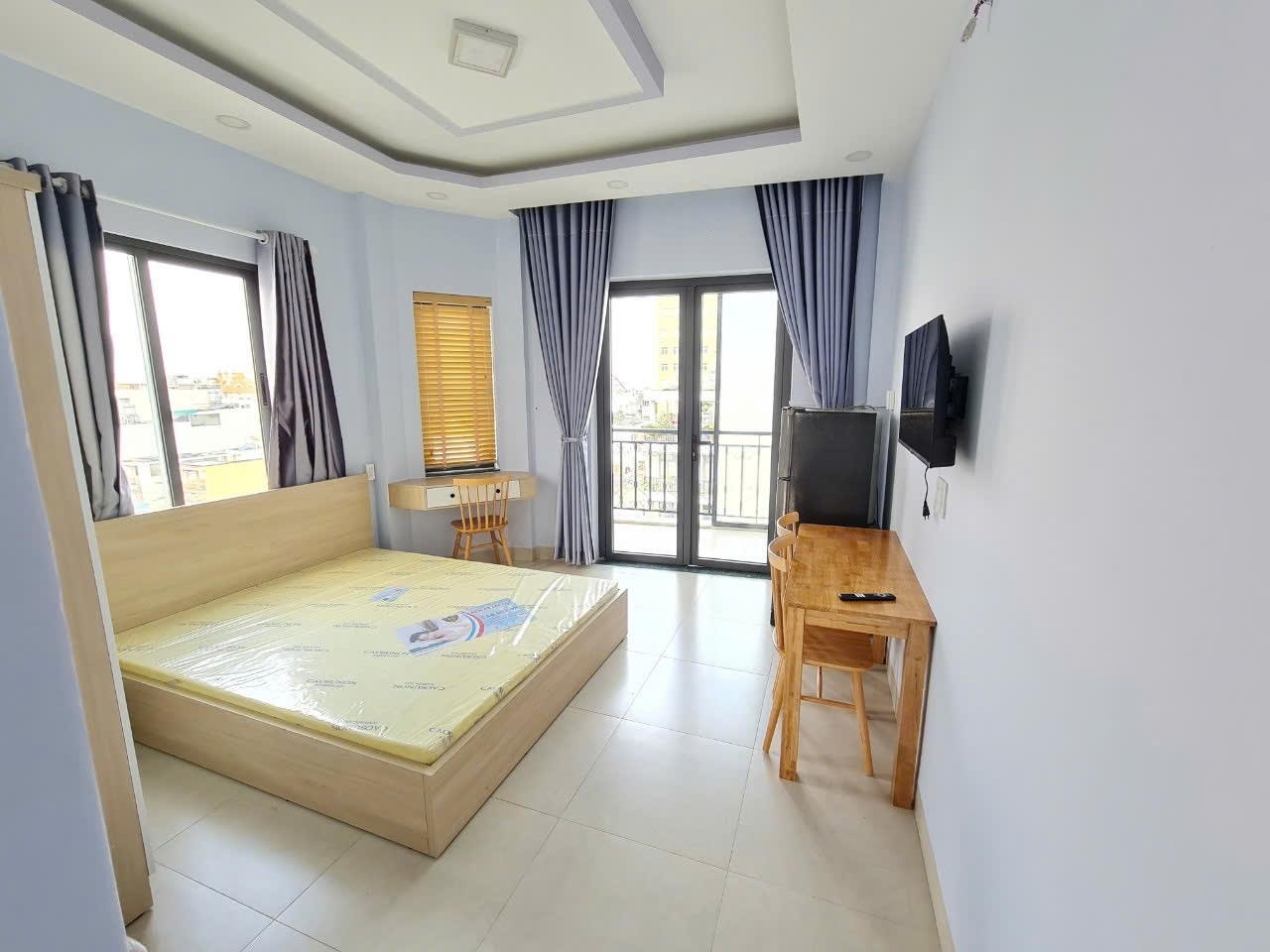 Phòng trọ 1 Phòng ngủ 35m2 tại Hannah House Nguyễn Xí - Bình Thạnh - Phòng ngủ