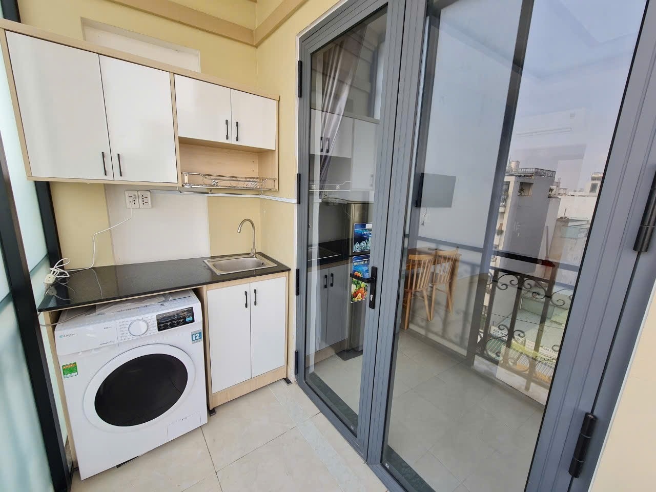 Phòng trọ 1 Phòng ngủ 35m2 tại Hannah House Nguyễn Xí - Bình Thạnh - Phòng bếp