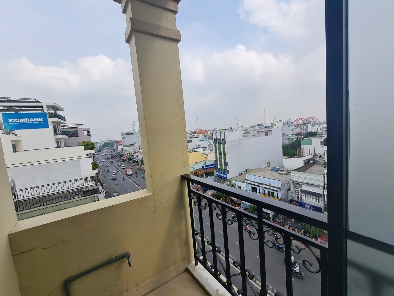 Phòng trọ 1 Phòng ngủ 35m2 tại Hannah House Nguyễn Xí - Bình Thạnh - Ban công