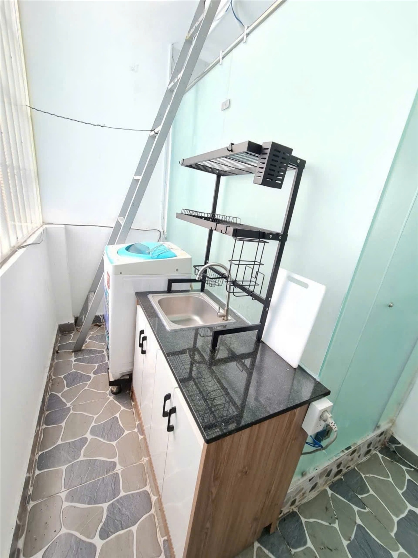 Phòng trọ 1 Phòng ngủ 25m2 tại Hannah House Nguyễn Văn Đậu - Bình Thạnh - Phòng bếp