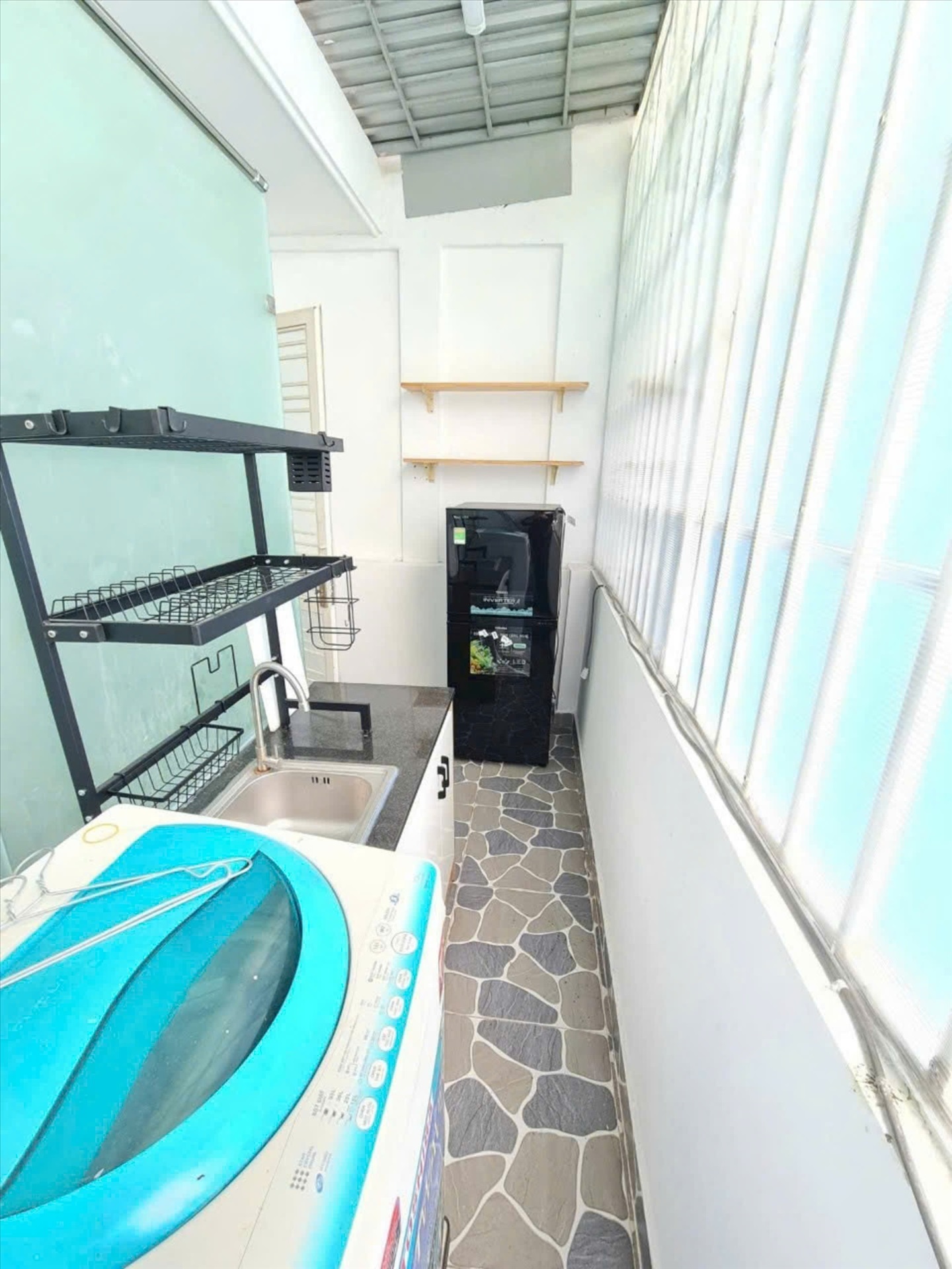 Phòng trọ 1 Phòng ngủ 25m2 tại Hannah House Nguyễn Văn Đậu - Bình Thạnh - Phòng bếp