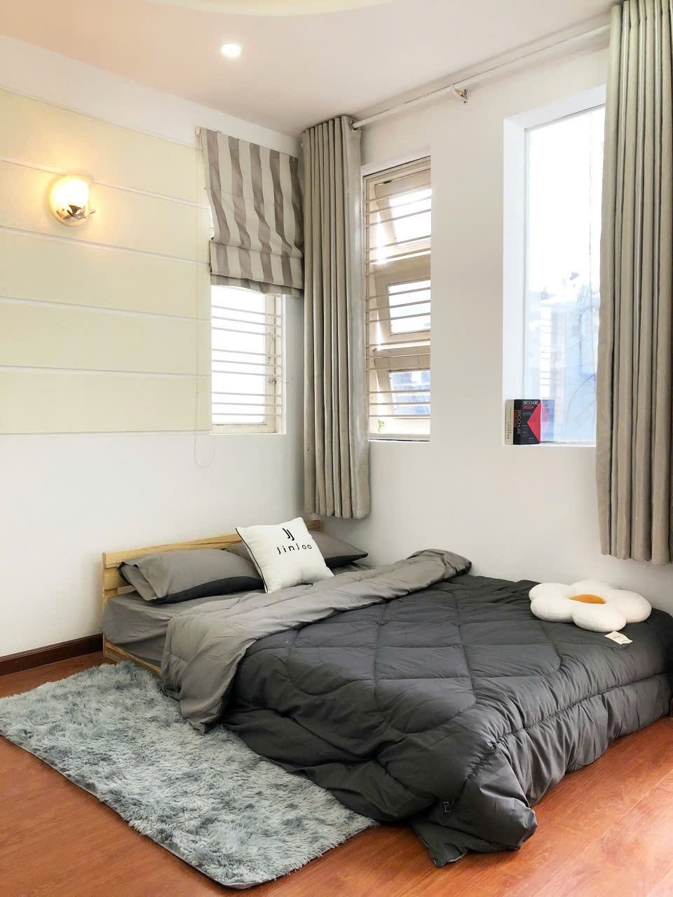 Phòng trọ Studio 30m2 tại Hannah House Nguyễn Văn Đậu - Bình Thạnh - Phòng ngủ