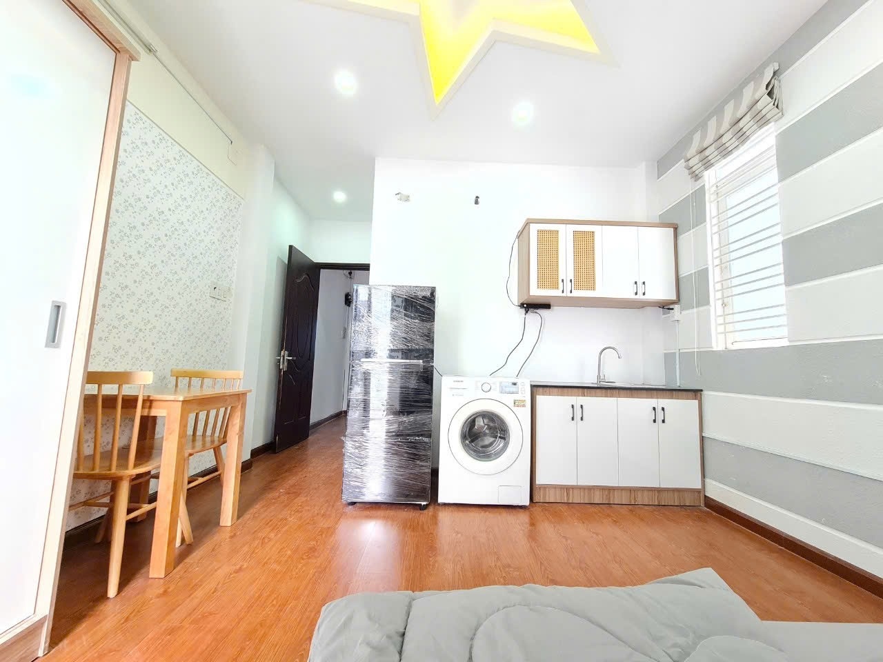Phòng trọ Studio 30m2 tại Hannah House Nguyễn Văn Đậu - Bình Thạnh - Phòng bếp