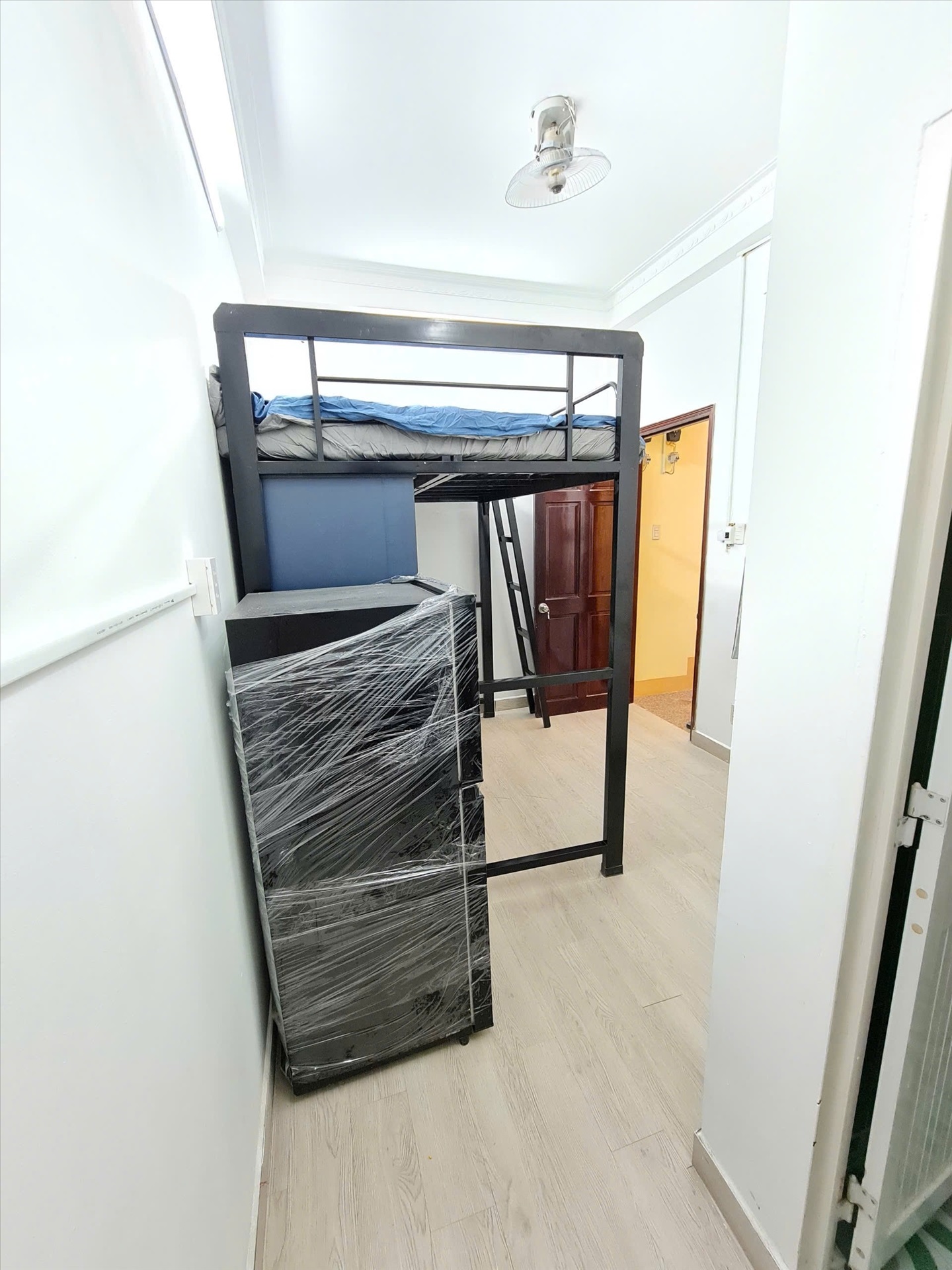 Phòng trọ Studio 27m2 tại Hannah House Phan Văn Trị - Bình Thạnh - Phòng ngủ