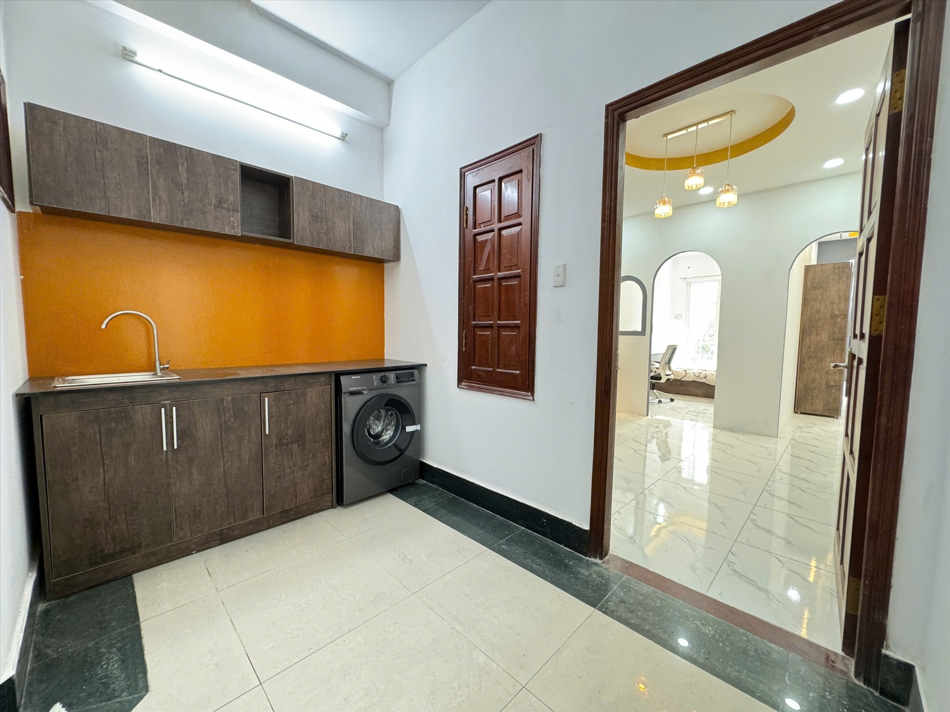 Phòng trọ 2 Phòng ngủ 50m2 tại Kinghome Văn Chung - Tân Bình - Phòng bếp