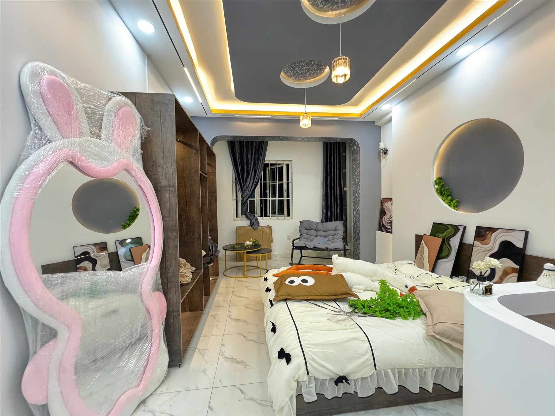 Phòng trọ 2 Phòng ngủ 50m2 tại Kinghome Văn Chung - Tân Bình - Góc làm việc