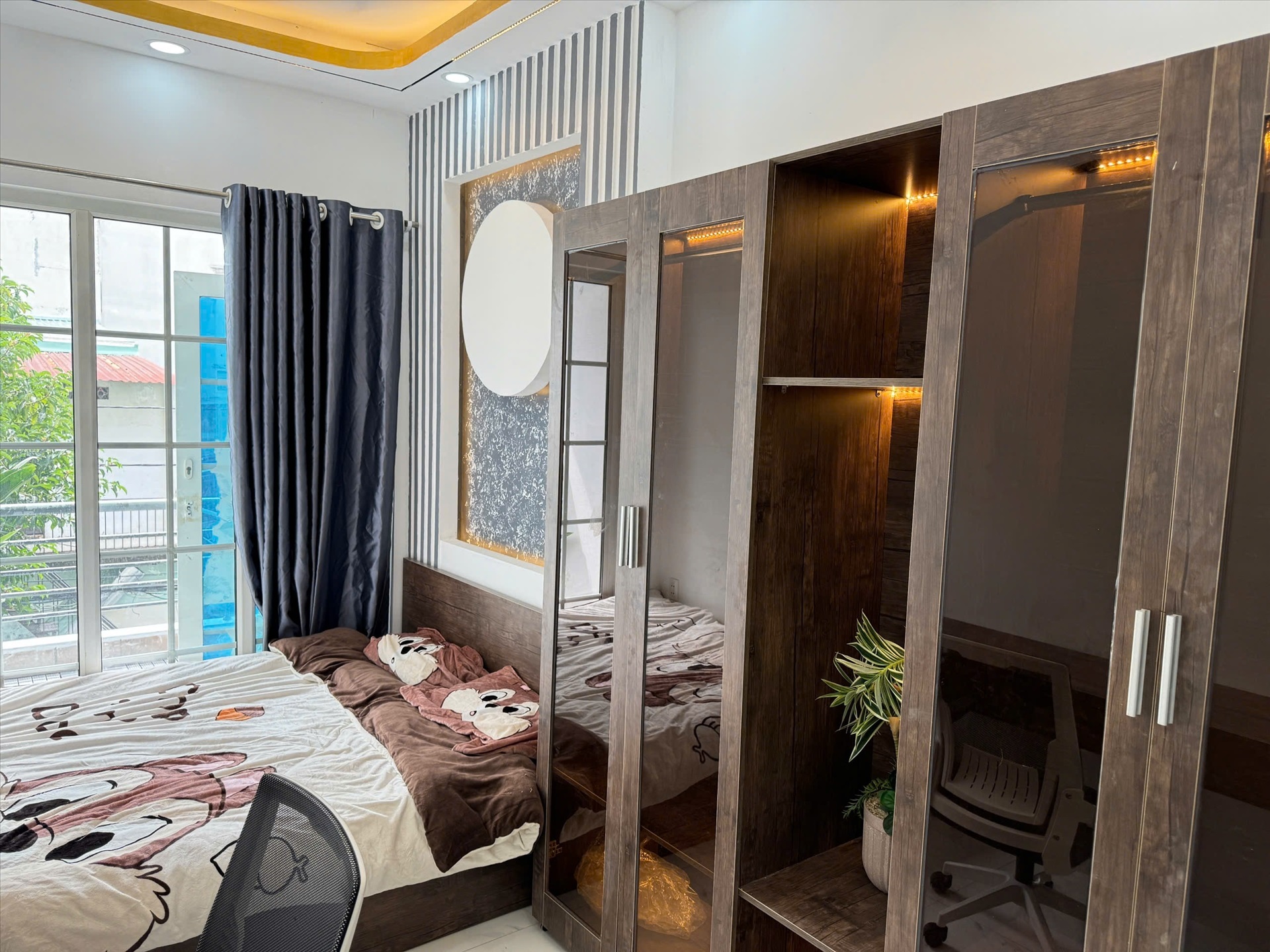 Phòng trọ 2 Phòng ngủ 50m2 tại Kinghome Văn Chung - Tân Bình - Phòng ngủ