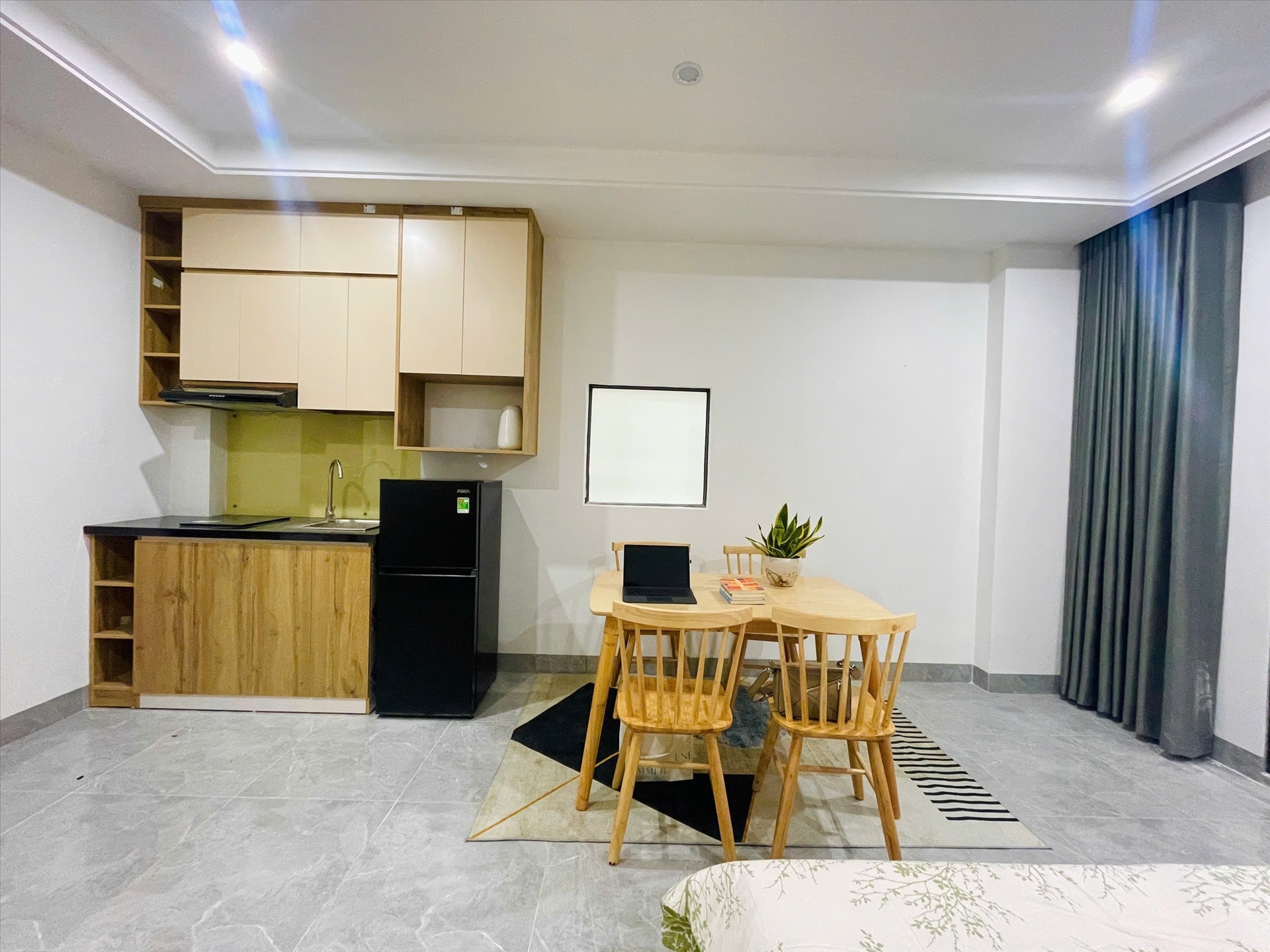 Phòng trọ Studio 33m2 tại KC Land Trung Kính - Cầu Giấy - Phòng ngủ