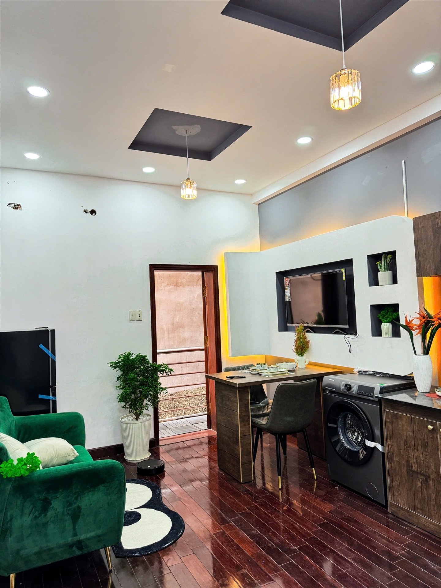 Phòng trọ 1 Phòng ngủ 30m2 tại Kinghome Văn Chung - Tân Bình - Phòng bếp