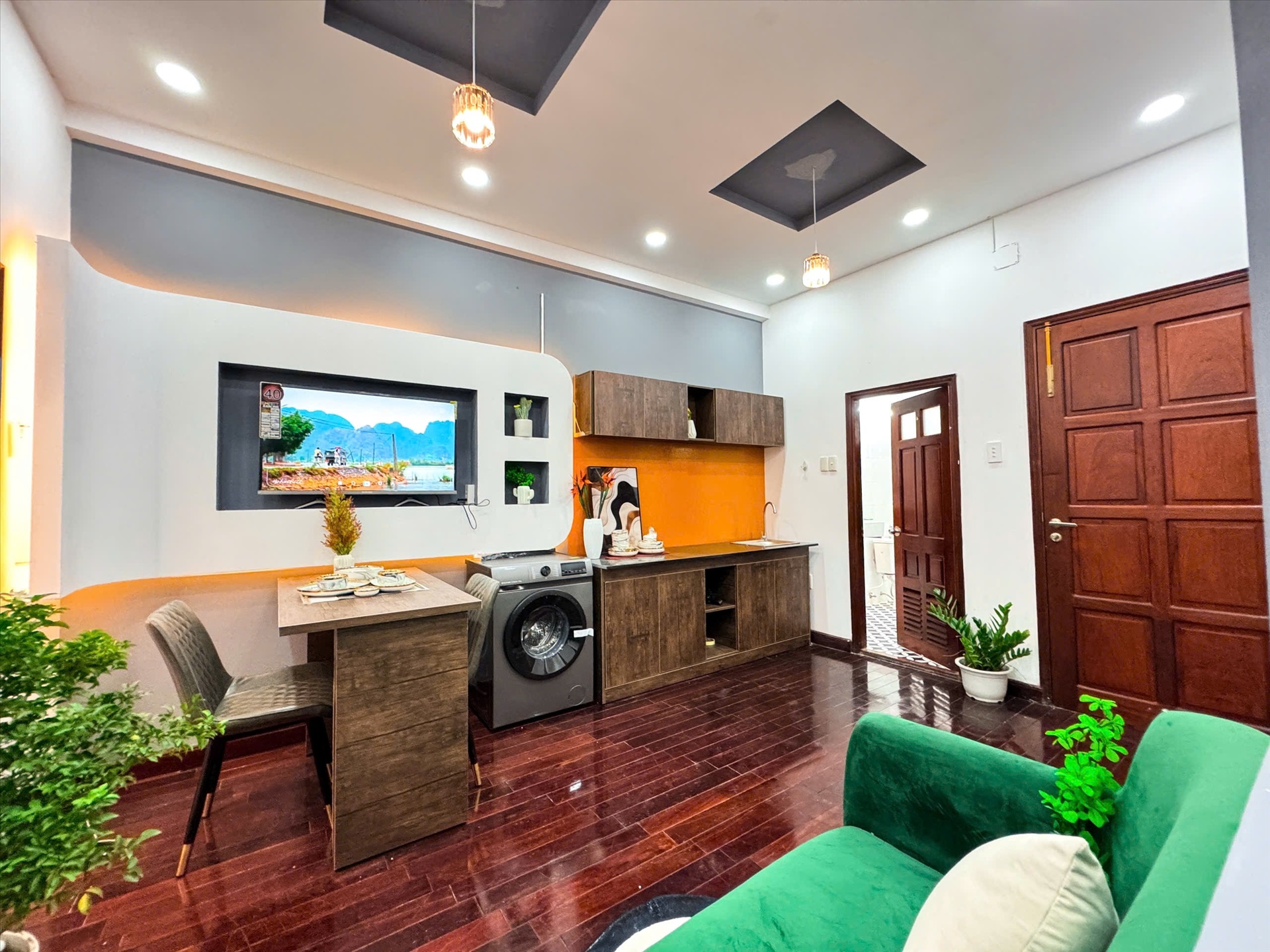 Phòng trọ 1 Phòng ngủ 30m2 tại Kinghome Văn Chung - Tân Bình - Phòng bếp