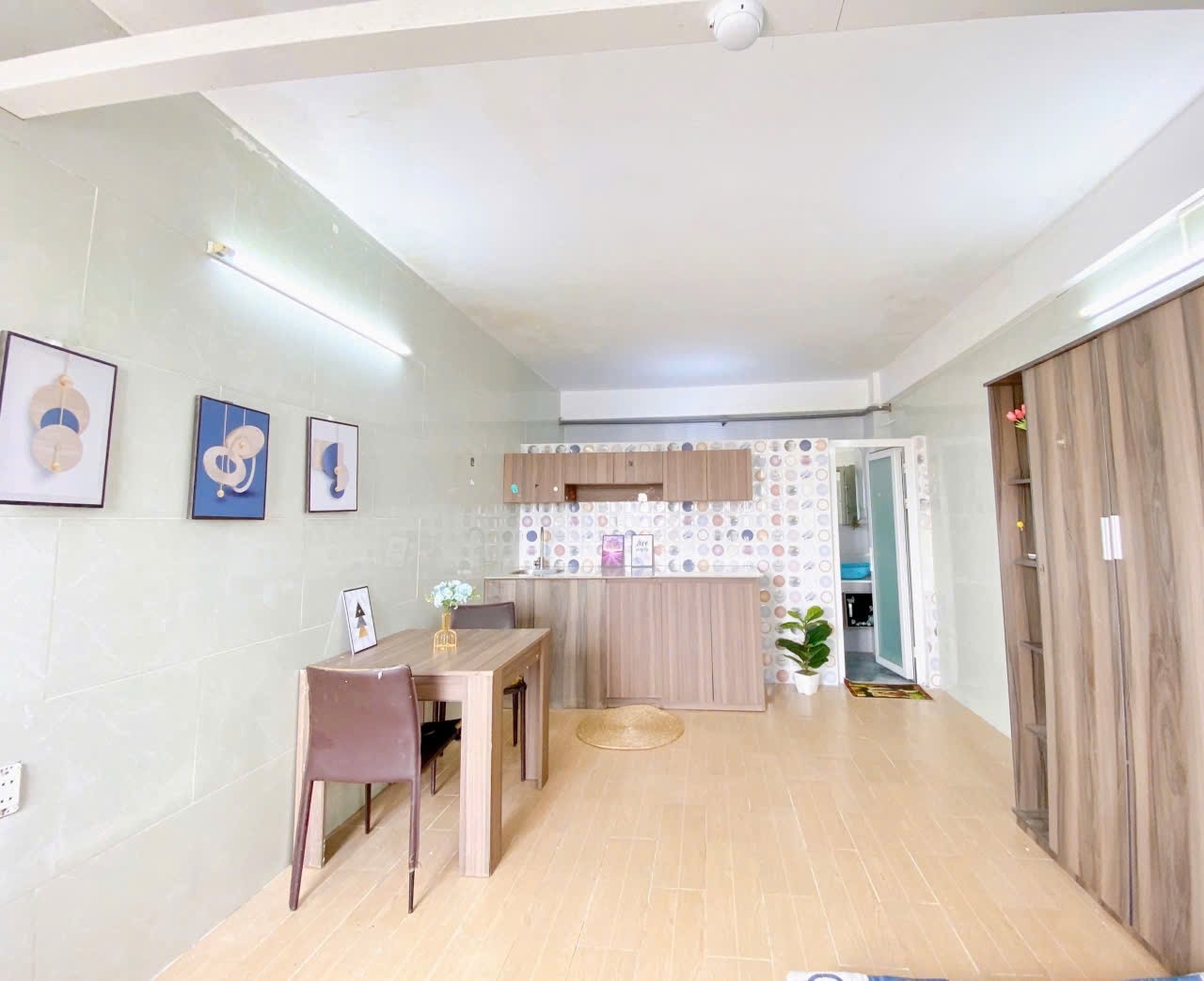 Phòng trọ Studio 25m2 tại BB House Đường số 7 - Bình Tân - Phòng bếp