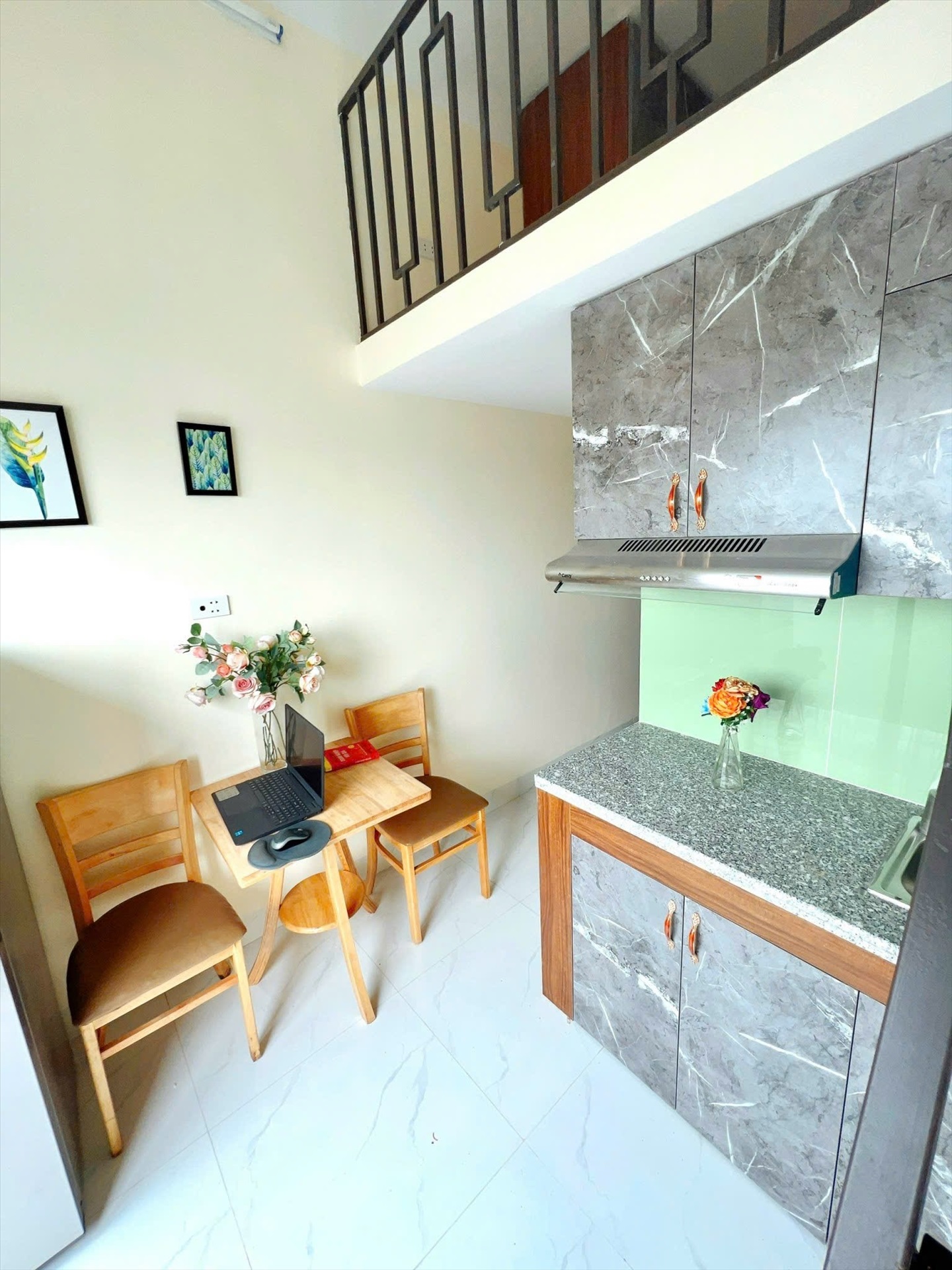 Phòng trọ Duplex 30m2 tại Friends Team Khâm Thiên - Đống Đa - Phòng ngủ