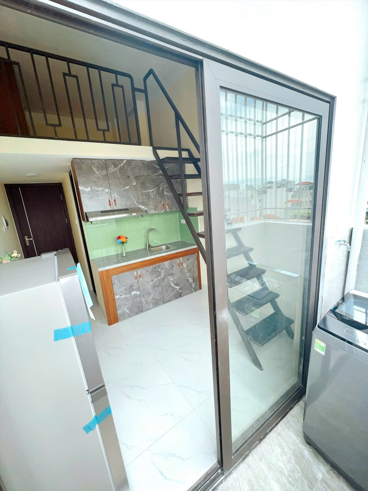 Phòng trọ Duplex 30m2 tại Friends Team Khâm Thiên - Đống Đa - Phòng ngủ