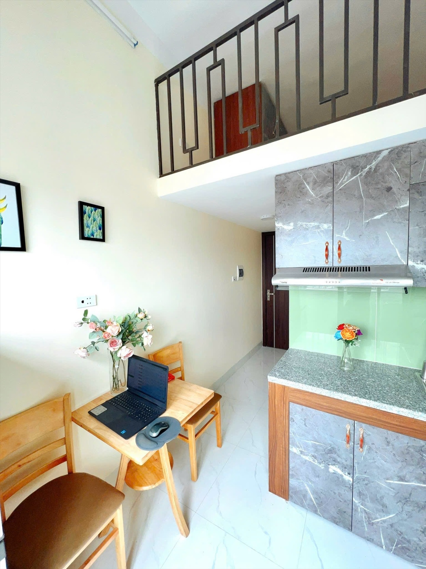 Phòng trọ Duplex 30m2 tại Friends Team Khâm Thiên - Đống Đa - Phòng ngủ