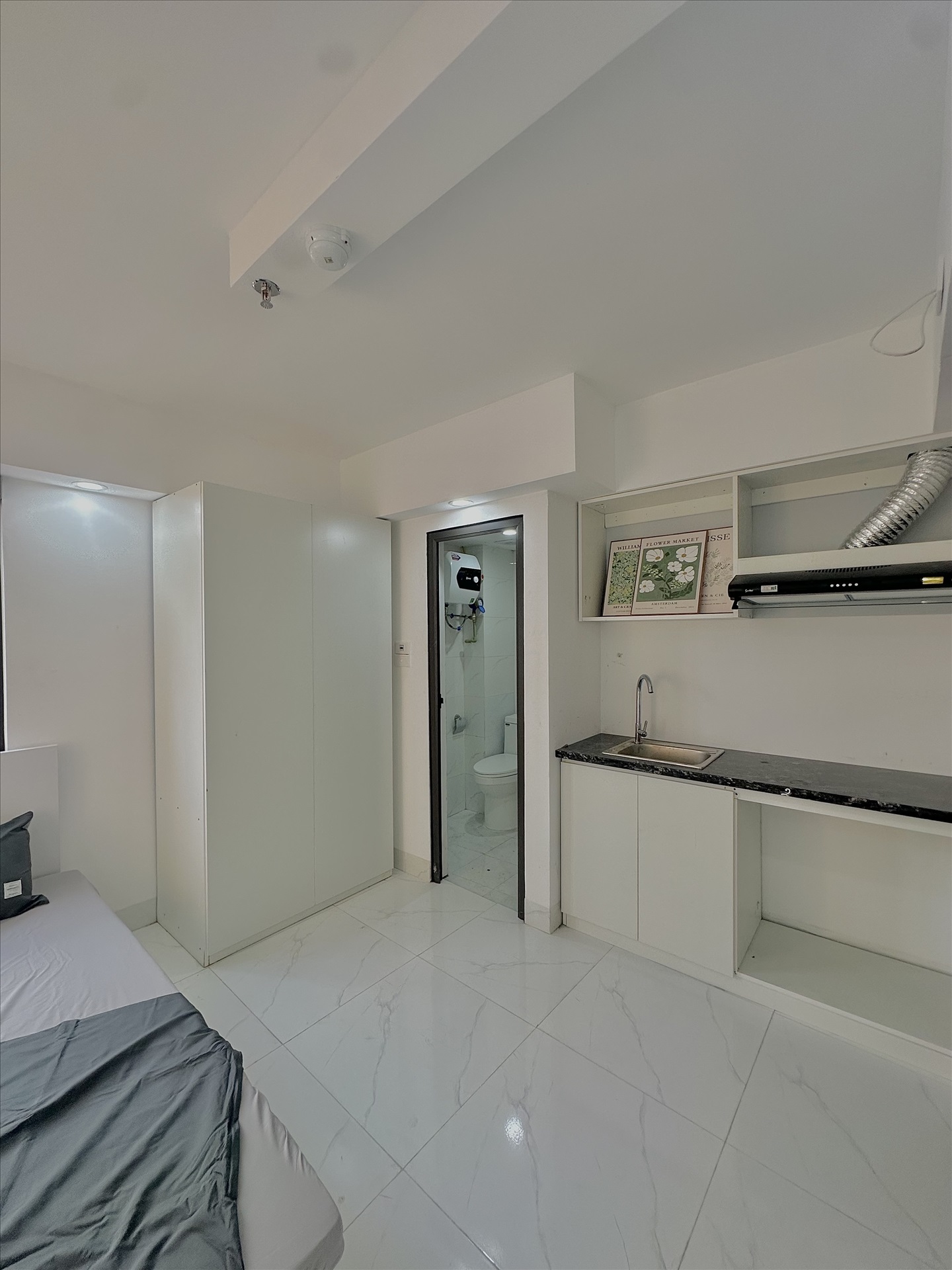 Phòng trọ Studio 20m2 tại DreamHouse Vĩnh Phúc - Ba Đình - Phòng bếp