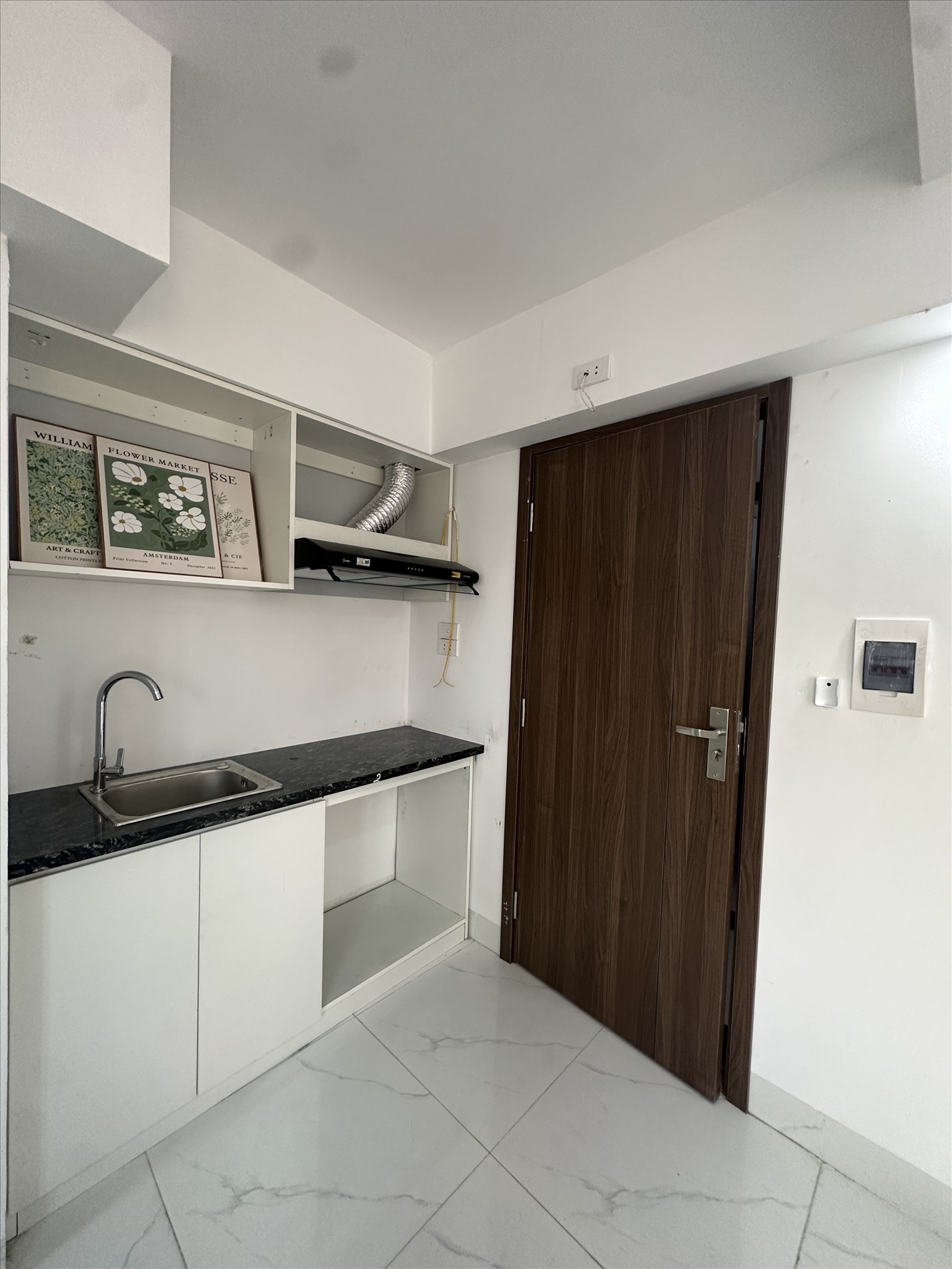 Phòng trọ Studio 20m2 tại DreamHouse Vĩnh Phúc - Ba Đình - Phòng bếp
