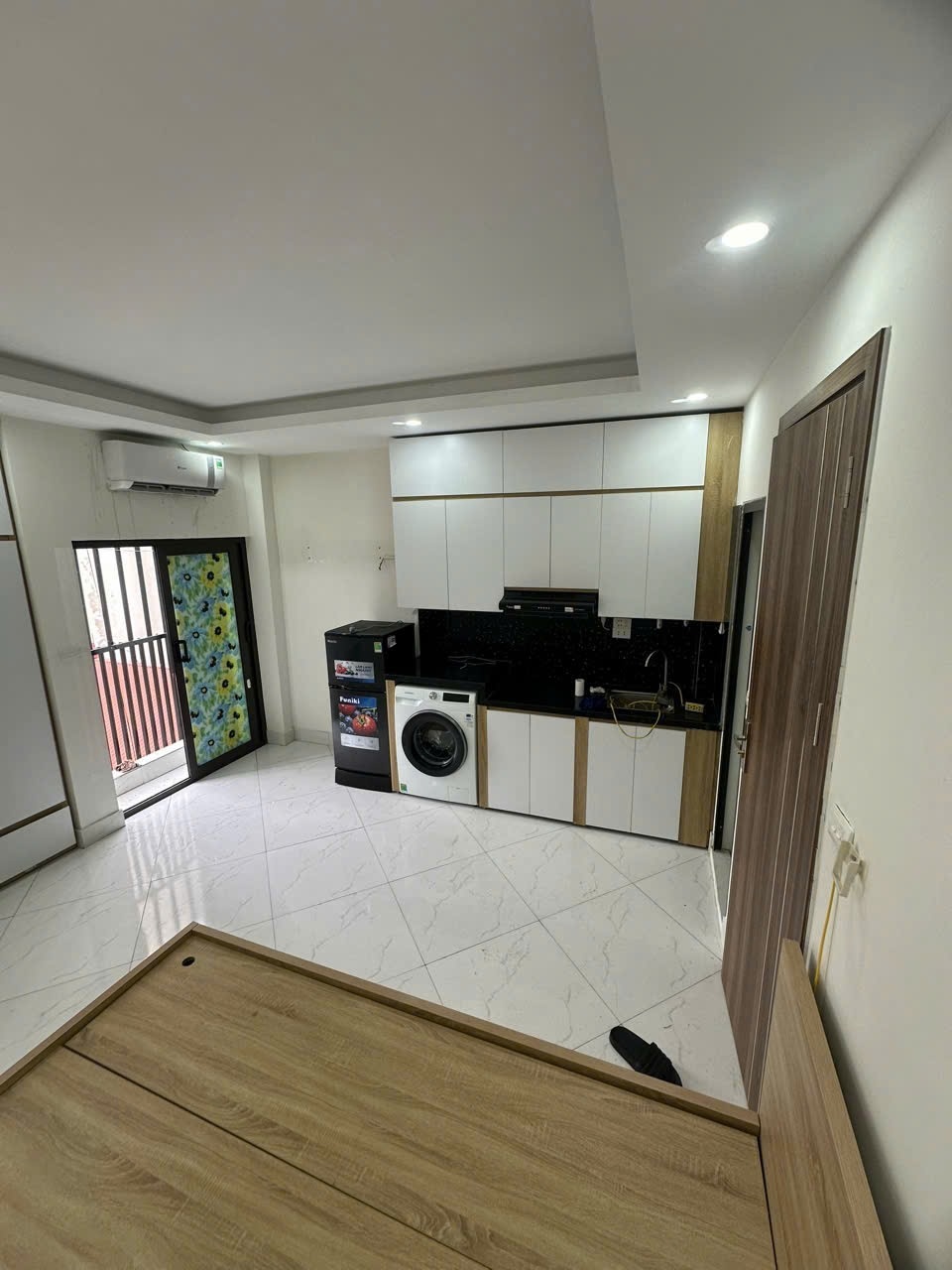 Phòng trọ Studio 25m2 tại TD Housing Chính Kinh - Thanh Xuân - Phòng ngủ