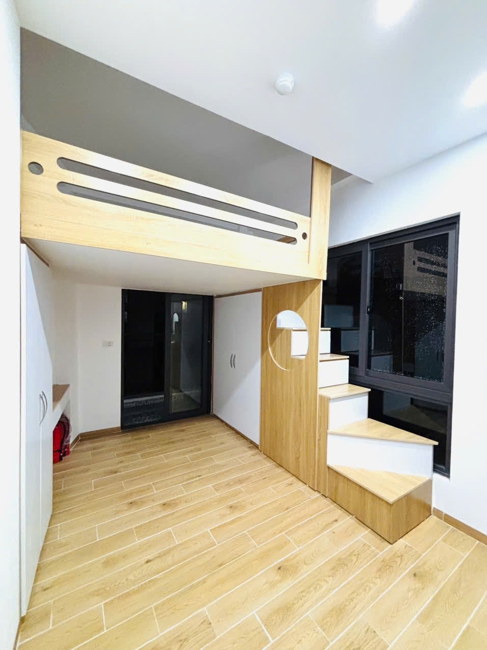Phòng trọ Duplex 25m2 tại DreamHouse Đông Quan - Cầu Giấy - Phòng ngủ