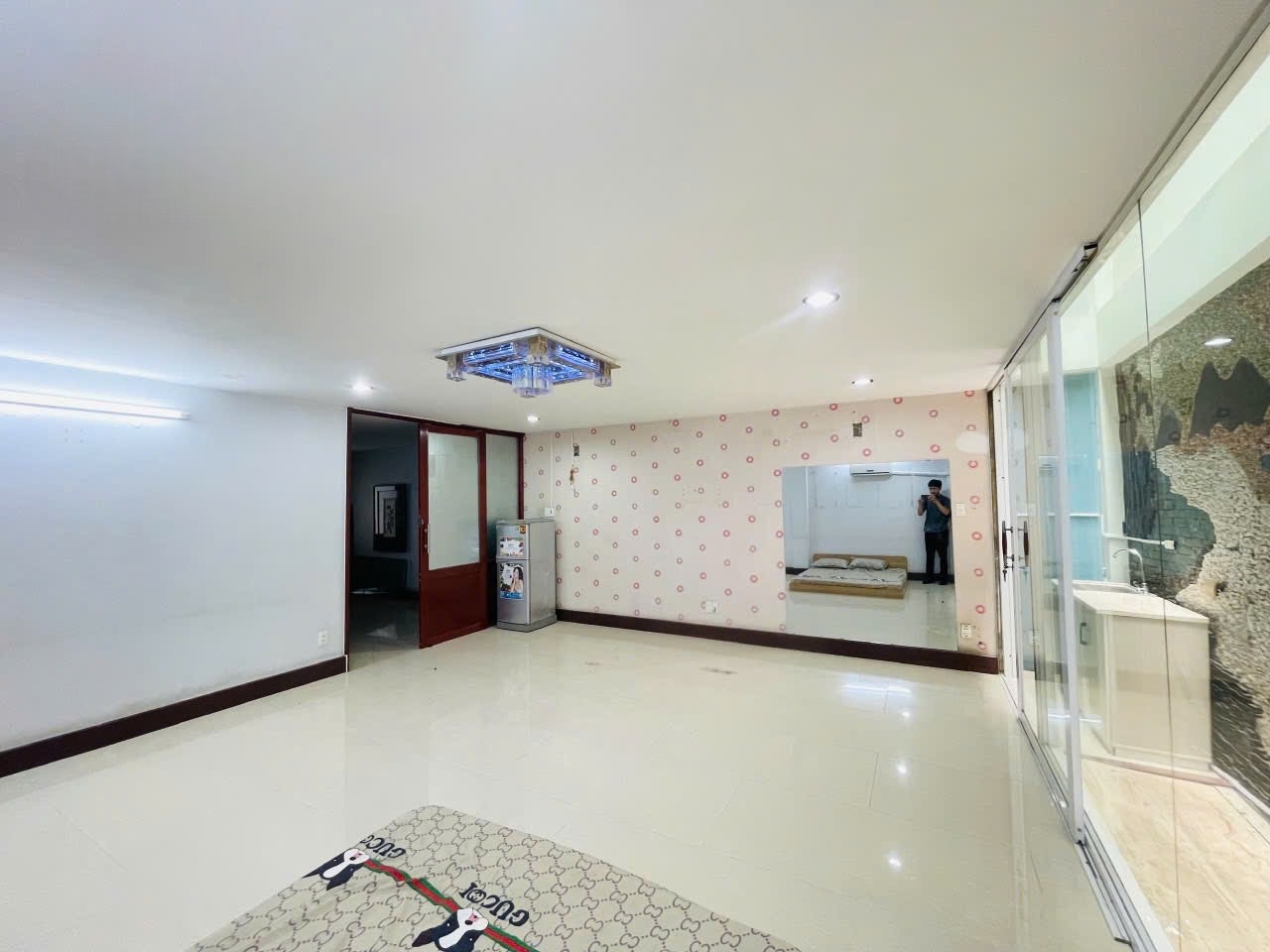 Phòng trọ Studio 25m2 tại ĐHQ House Hoàng Bật Đạt - Tân Bình - Phòng ngủ