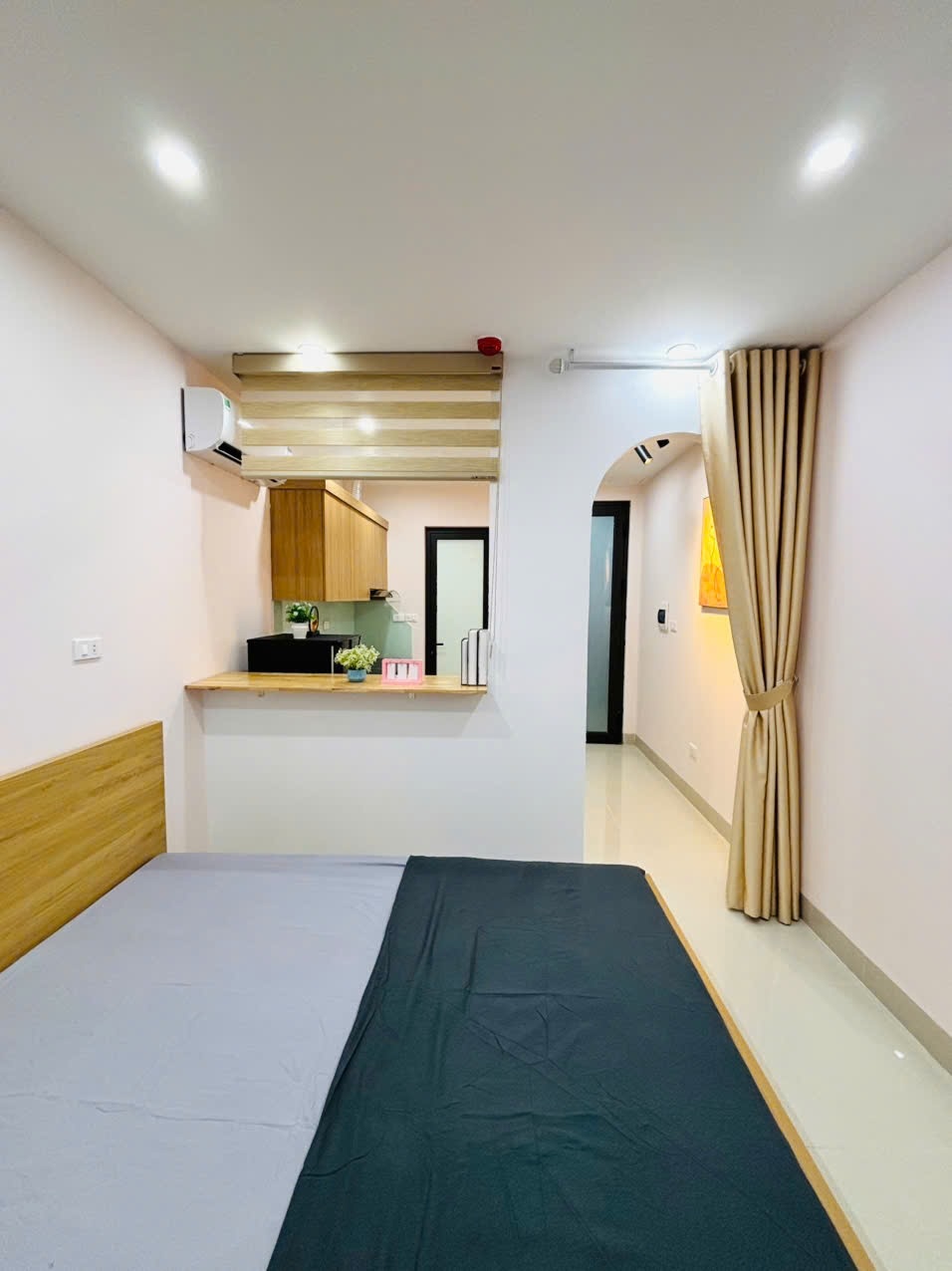 Phòng trọ 1 Phòng ngủ 35m2 tại DreamHouse Thụy Khuê - Tây Hồ - Phòng ngủ
