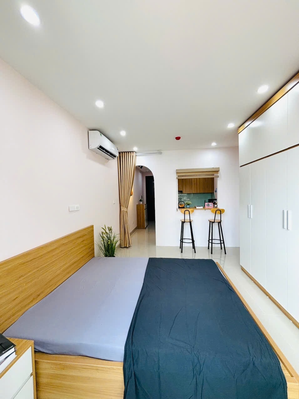 Phòng trọ 1 Phòng ngủ 35m2 tại DreamHouse Thụy Khuê - Tây Hồ - Phòng ngủ
