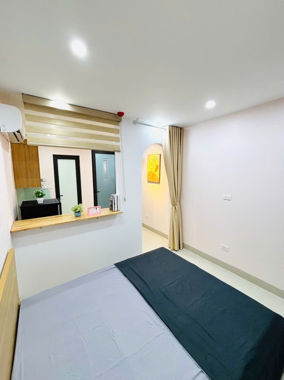 Phòng trọ 1 Phòng ngủ 25m2 tại DreamHouse Thụy Khuê - Tây Hồ - Phòng ngủ