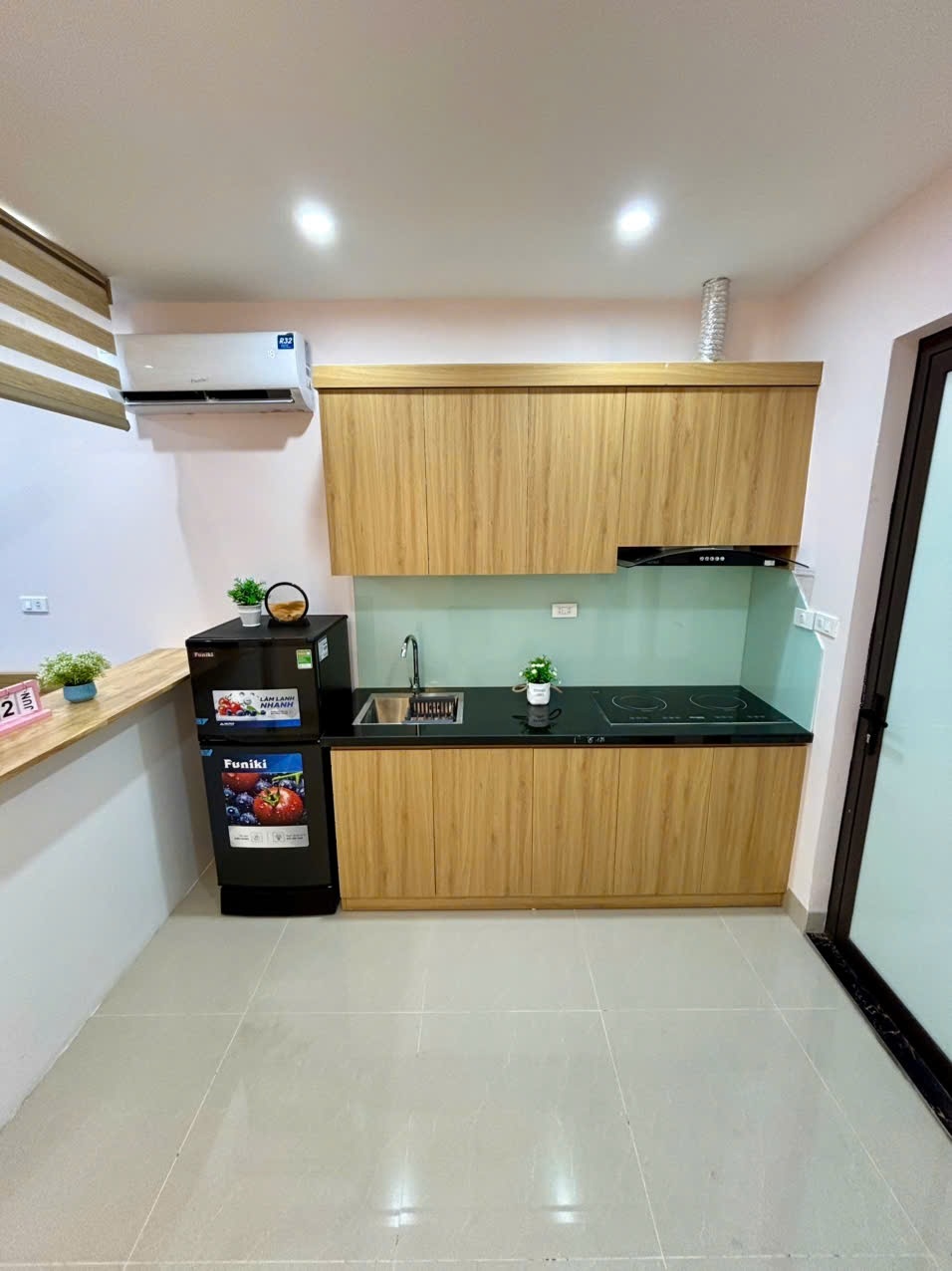 Phòng trọ 1 Phòng ngủ 25m2 tại DreamHouse Thụy Khuê - Tây Hồ - Phòng bếp