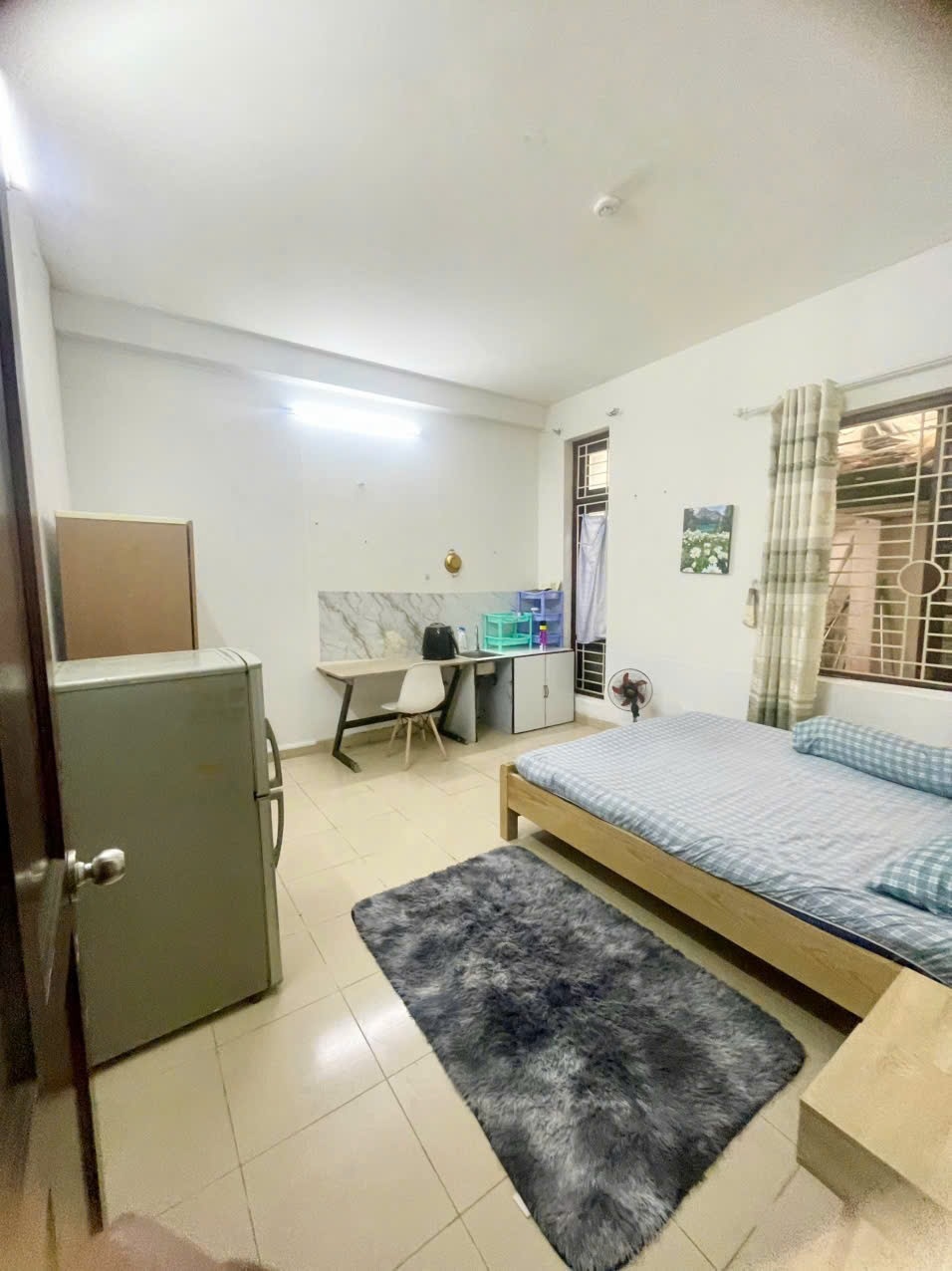 Phòng trọ Studio 30m2 tại AT Home Văn Chung - Tân Bình - Phòng khách