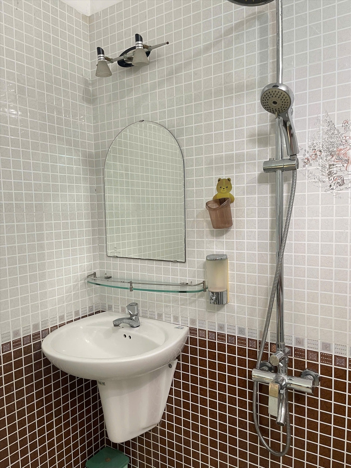 Phòng trọ Studio 25m2 tại Donis House Võ Duy Ninh - Bình Thạnh - Phòng tắm