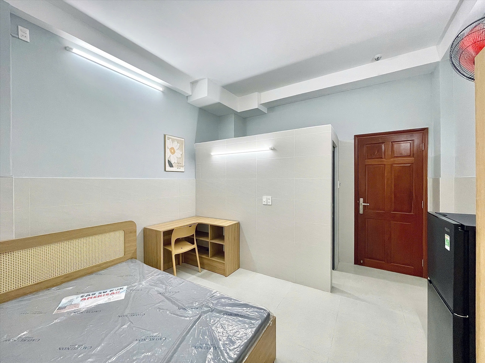Phòng trọ Studio 25m2 tại AH Home Bạch Đằng - Tân Bình - Phòng ngủ