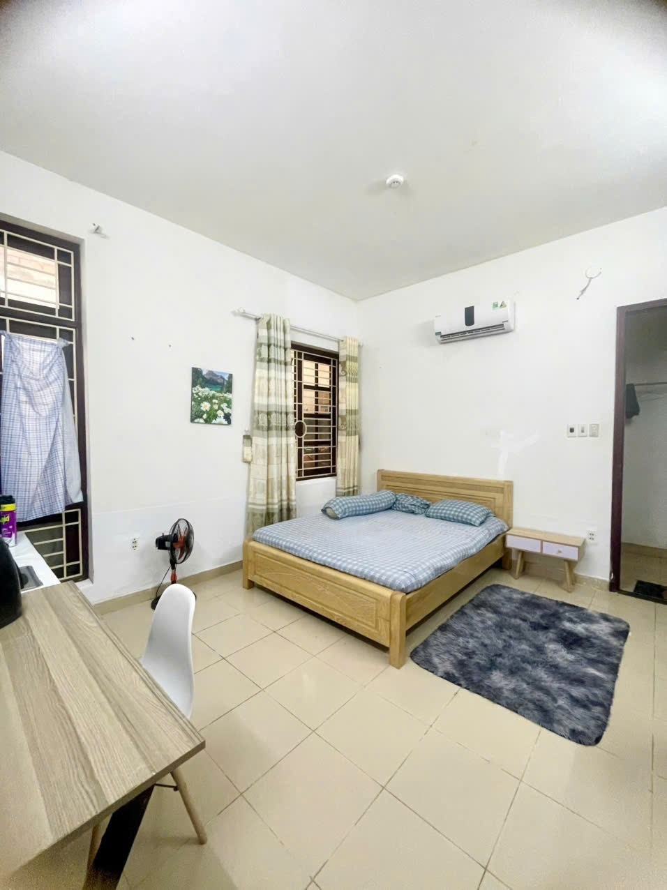 Phòng trọ Studio 30m2 tại AT Home Văn Chung - Tân Bình - Phòng ngủ