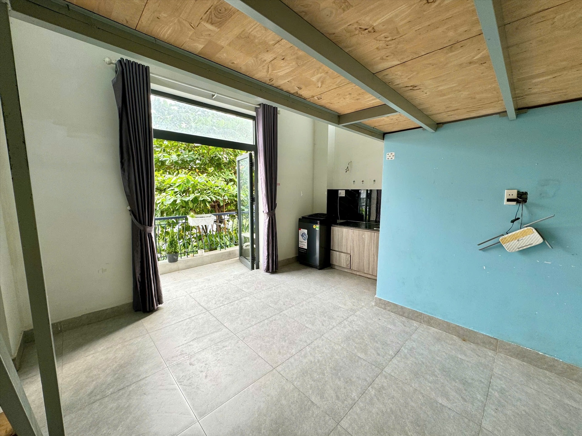 Phòng trọ Duplex 30m2 tại ACHome Tân Hương - Tân Phú - Phòng khách
