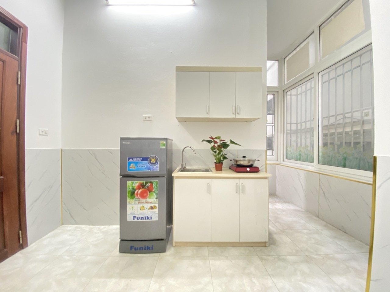 Phòng trọ Studio 30m2 tại 4PS Housing Nguyễn Khuyến - Hà Đông - Phòng bếp