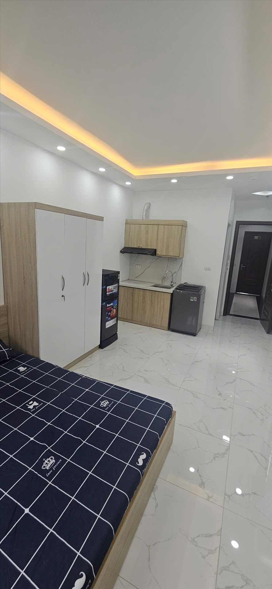 Phòng trọ Studio 30m2 tại MQ House Kim Mã - Ba Đình - Phòng ngủ