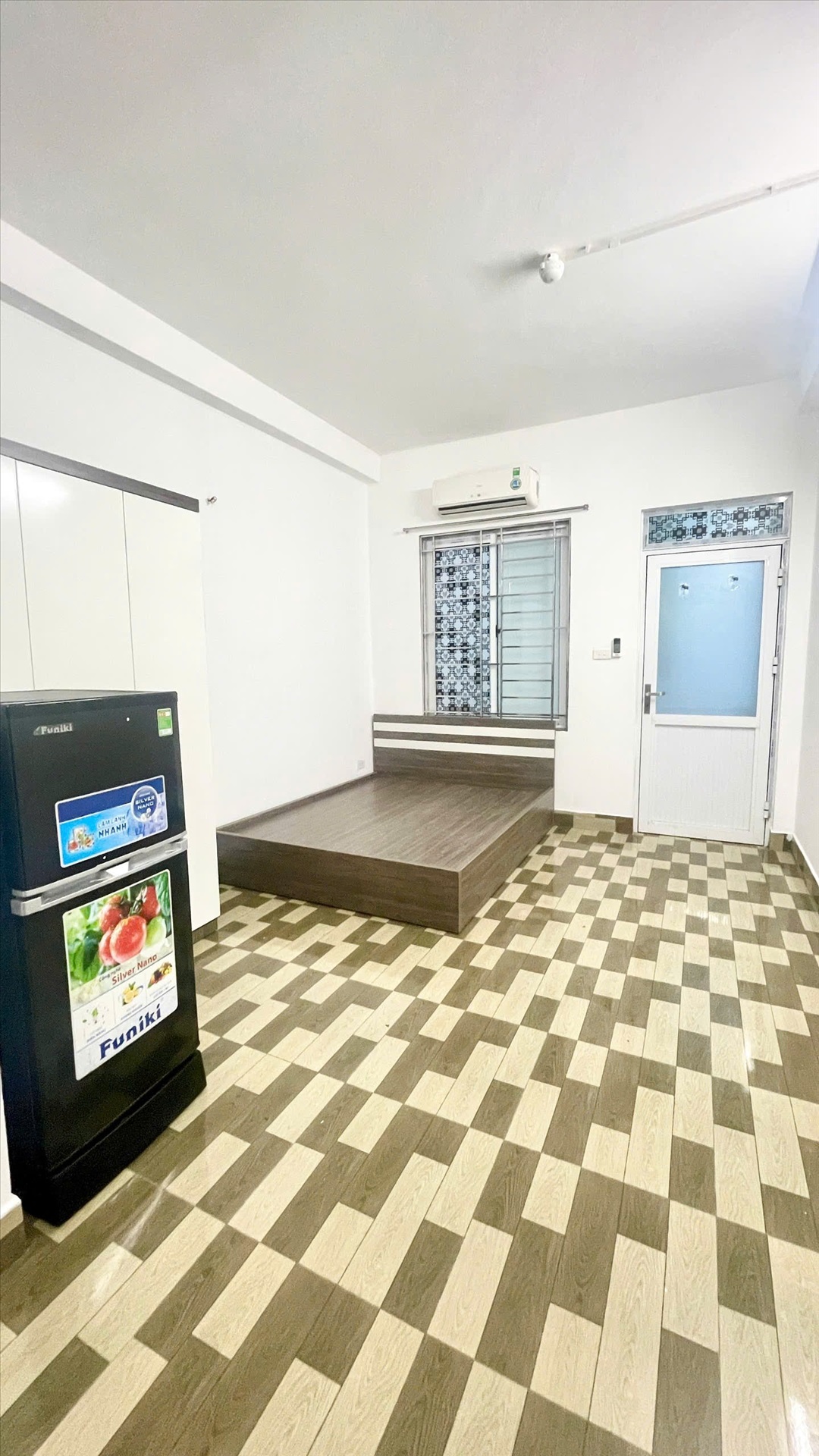 Phòng trọ Studio 22m2 tại 4PS Housing 4 Pháo Đài Láng - Đống Đa - Phòng ngủ