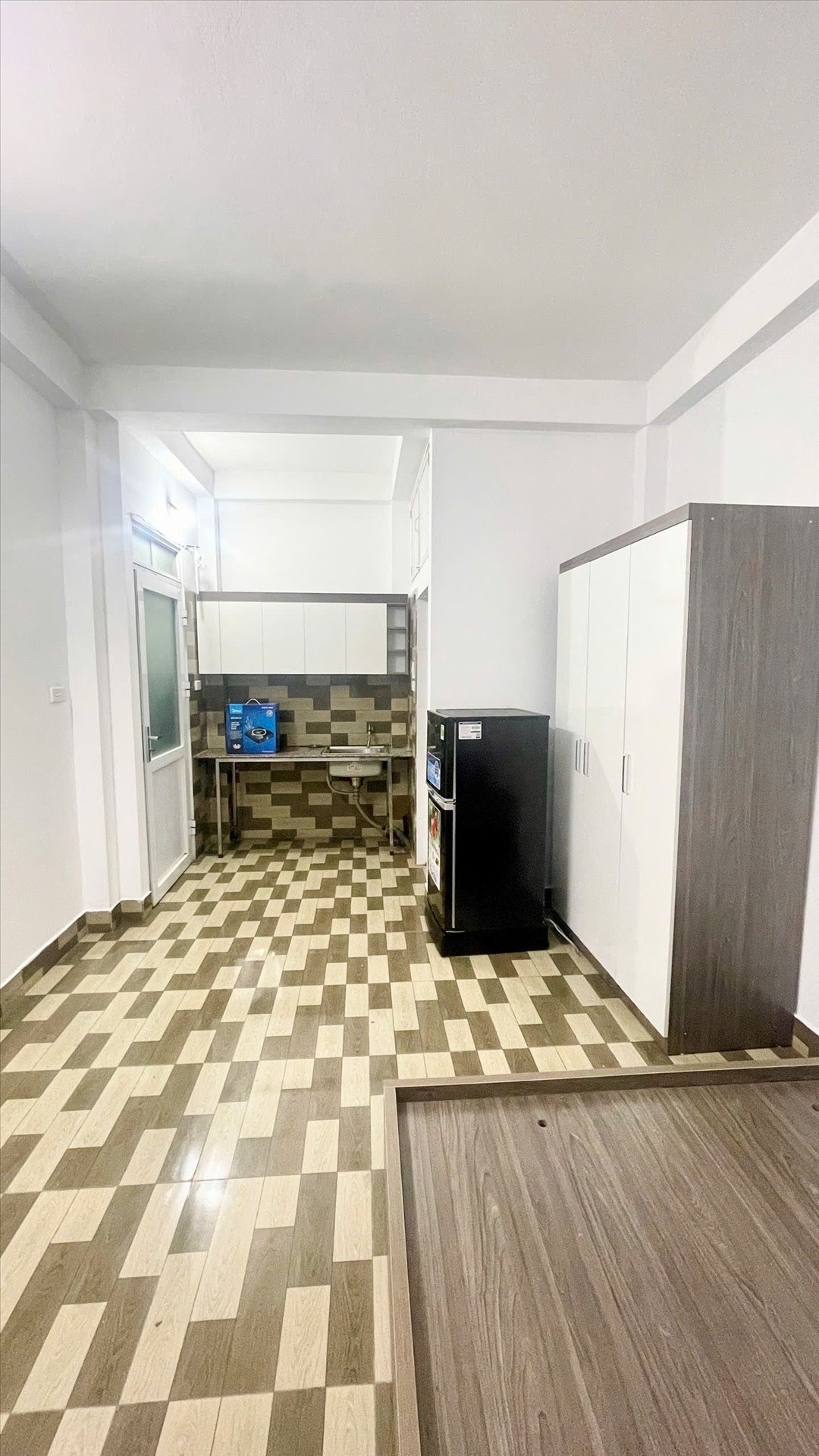 Phòng trọ Studio 22m2 tại 4PS Housing 4 Pháo Đài Láng - Đống Đa - Phòng khách