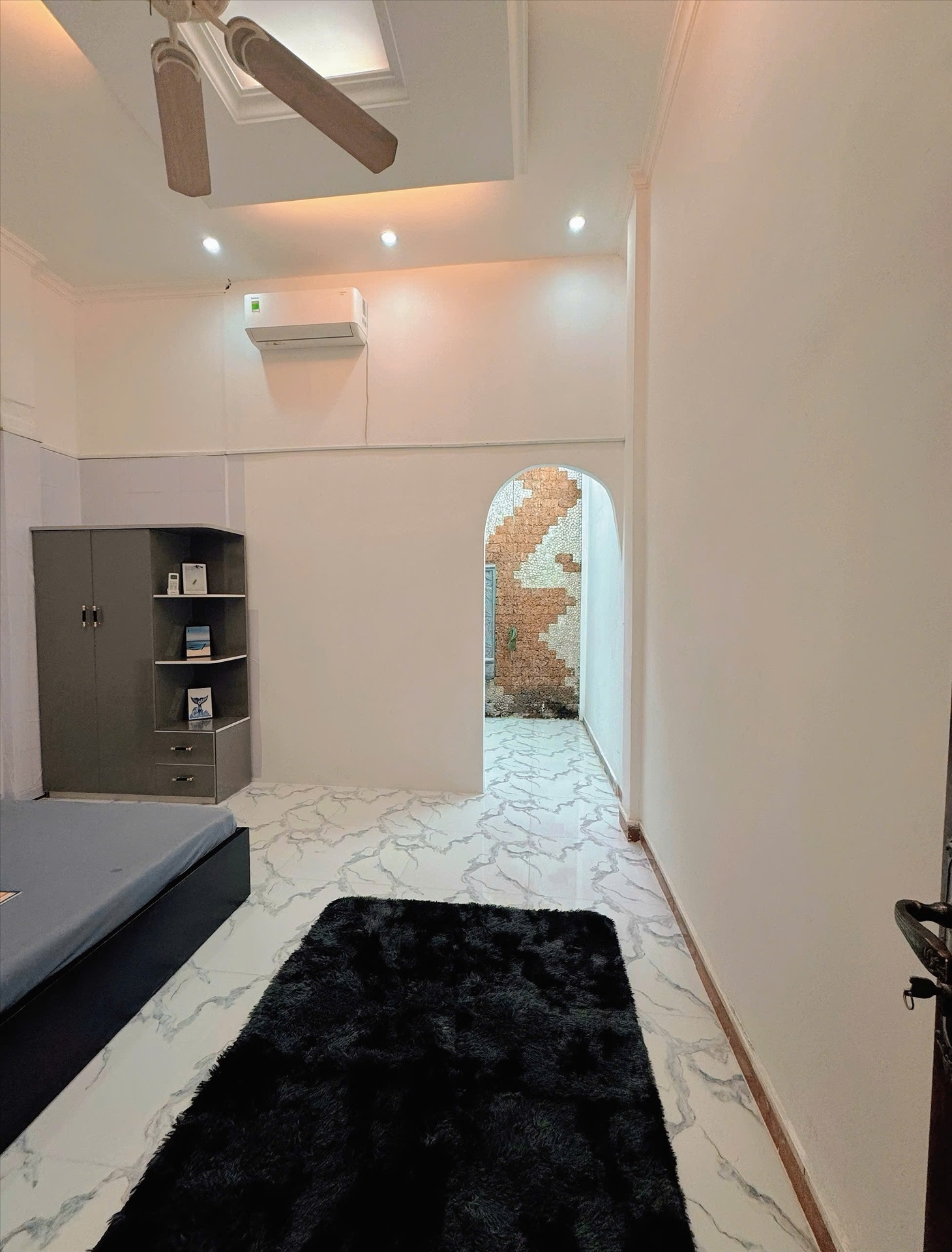Phòng trọ Studio 40m2 tại Noodles Home Võ Thành Trang - Tân Bình - Phòng ngủ