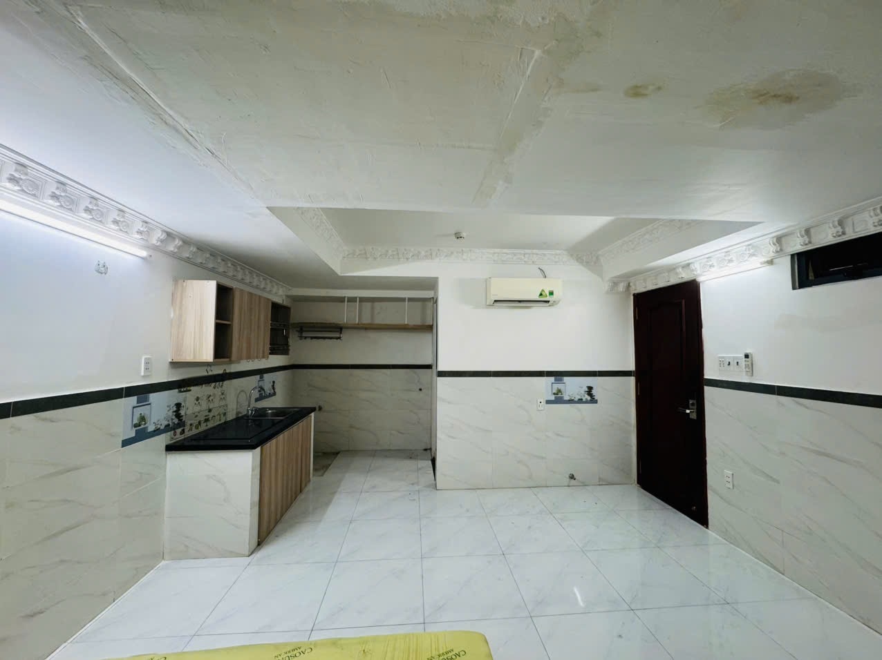 Phòng trọ Studio 25m2 tại ACHome Trung Mỹ Tây 14A - Quận 12 - Phòng bếp