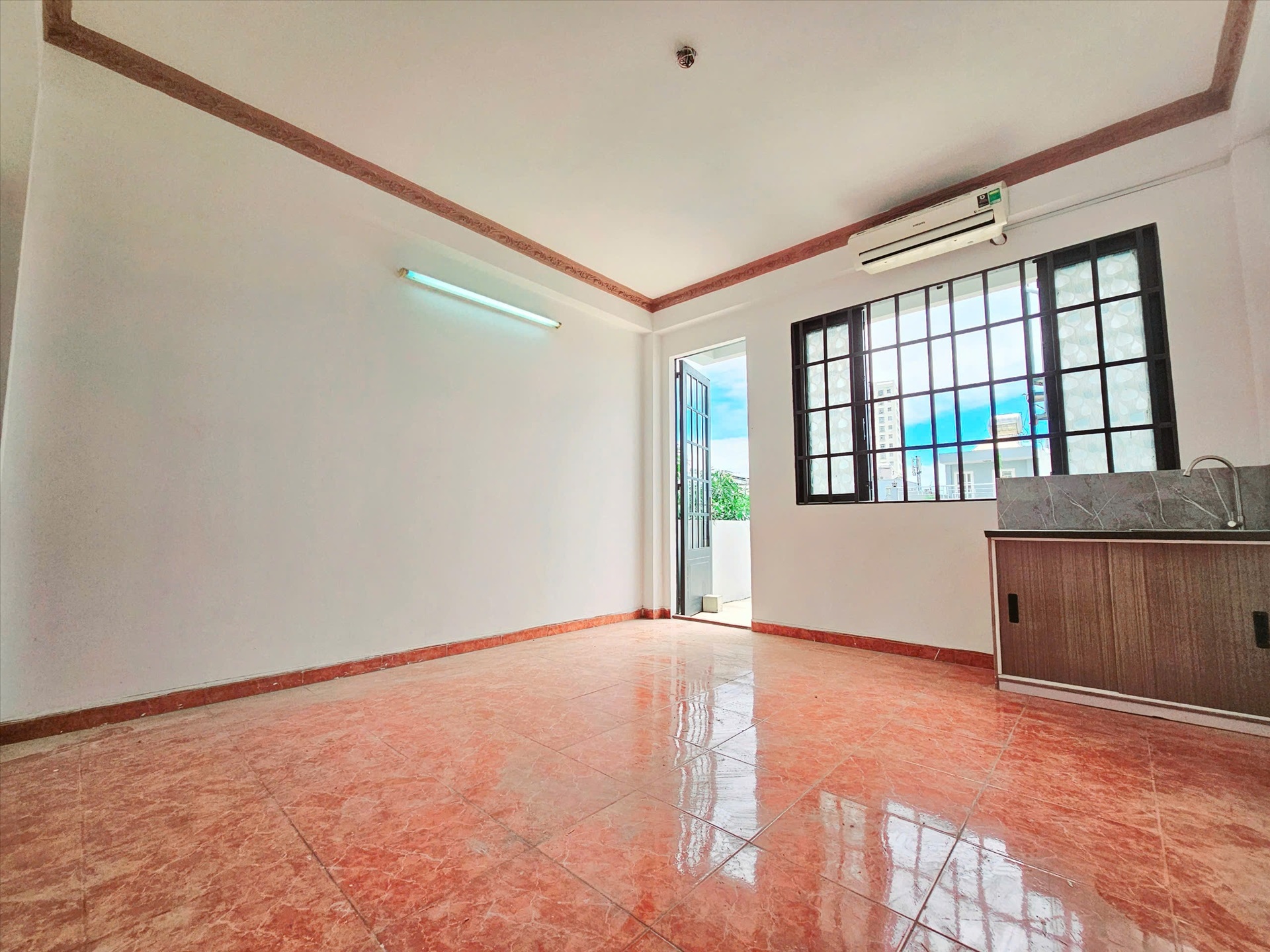 Phòng trọ Studio 54m2 tại QH Home Ung Văn Khiêm - Bình Thạnh - Phòng ngủ