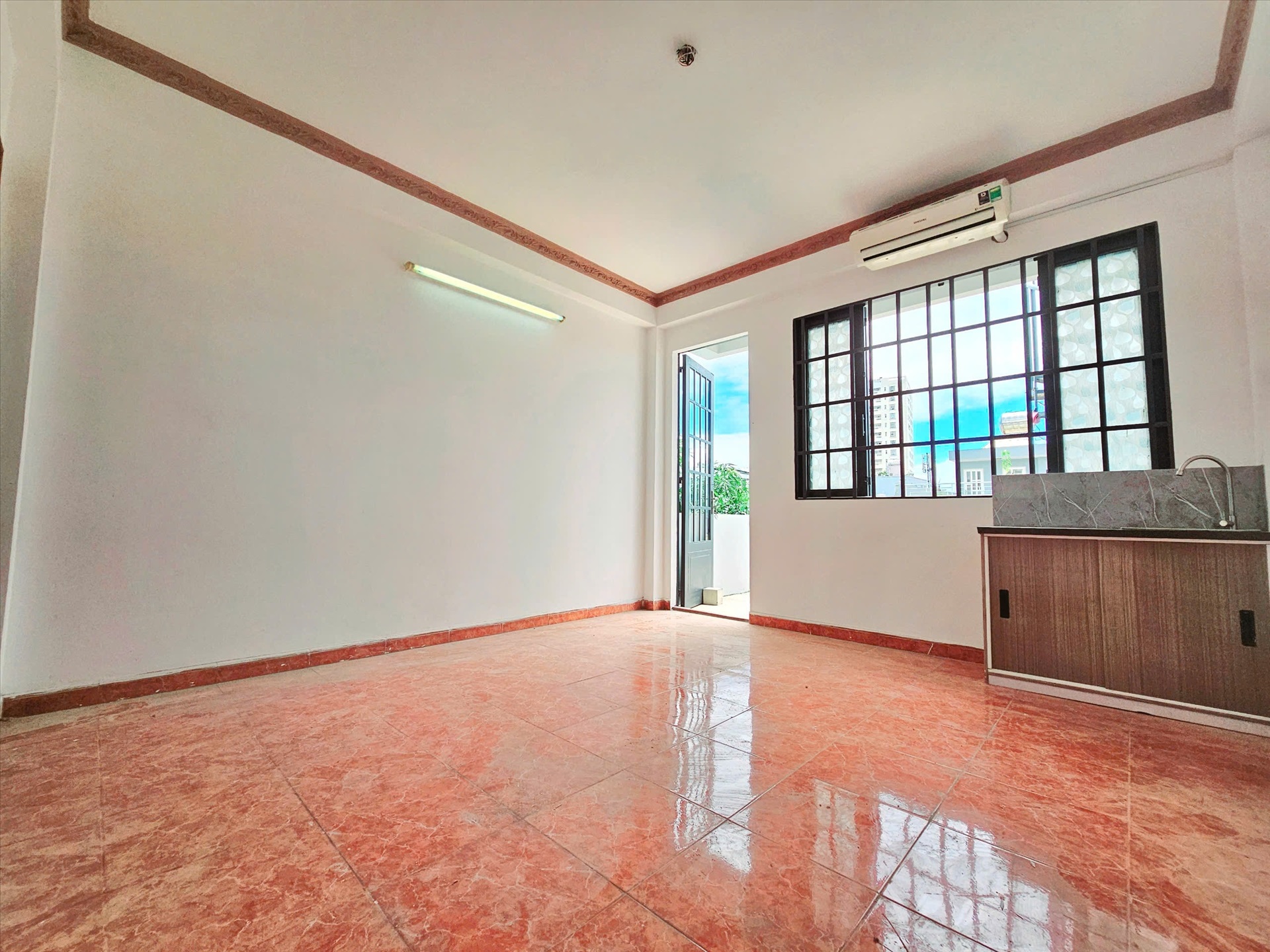 Phòng trọ Studio 54m2 tại QH Home Ung Văn Khiêm - Bình Thạnh - Phòng ngủ