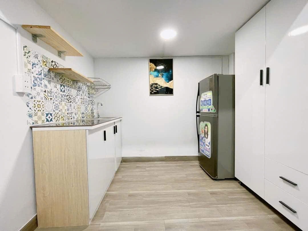 Phòng trọ Duplex 25m2 tại MC Apartment Lý Thái Tổ - Quận 10 - Phòng bếp