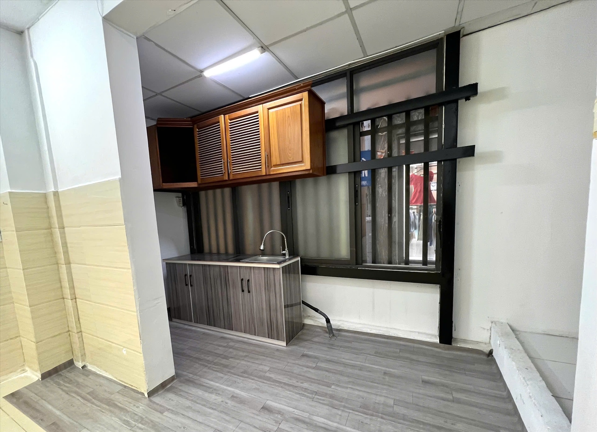 Phòng trọ Studio 25m2 tại MC Apartment Đinh Bộ Lĩnh - Bình Thạnh - Phòng bếp