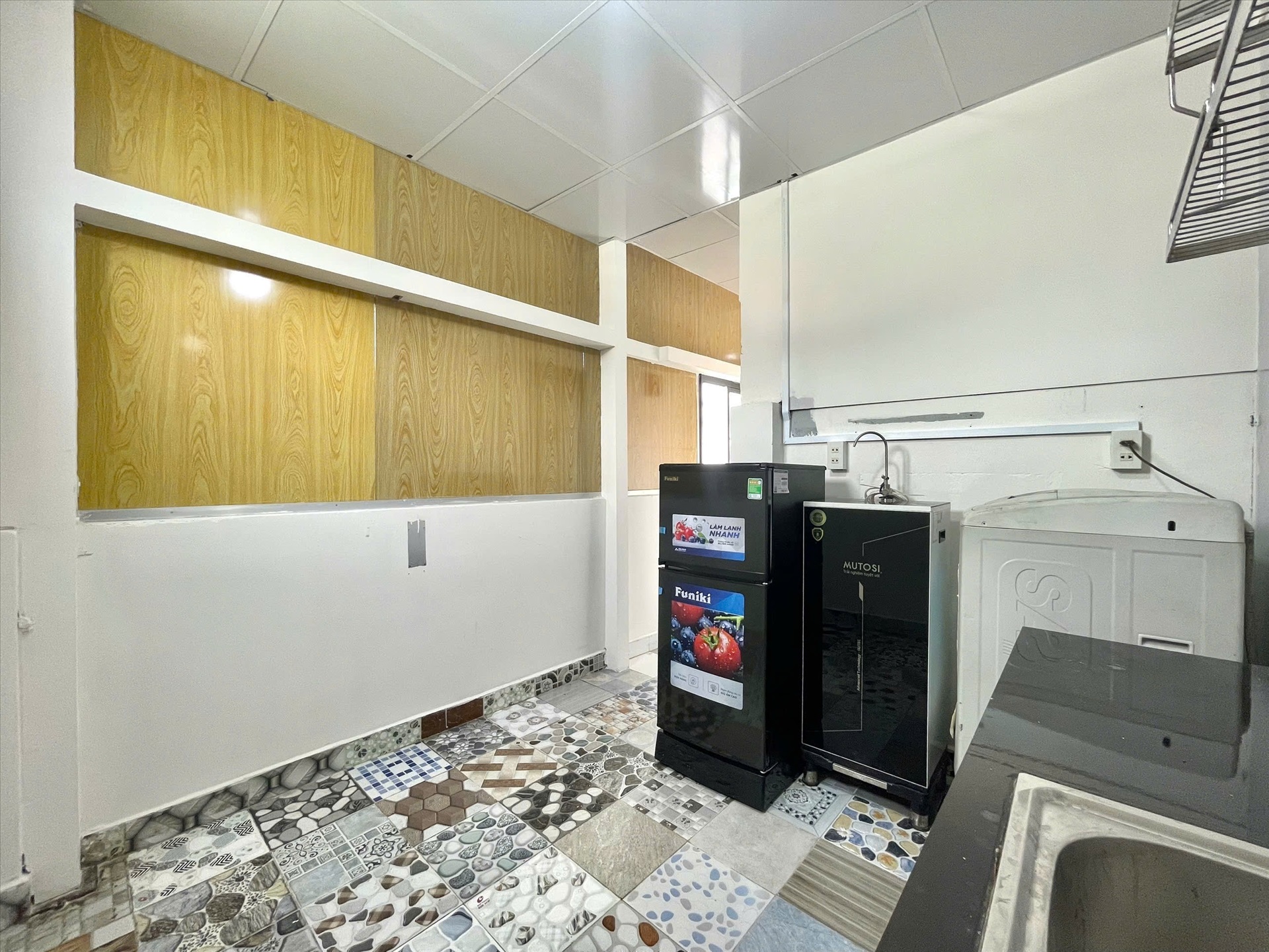 Phòng trọ 1 Phòng ngủ 35m2 tại TTS Home Nguyễn Văn Cừ - Quận 5 - Phòng bếp