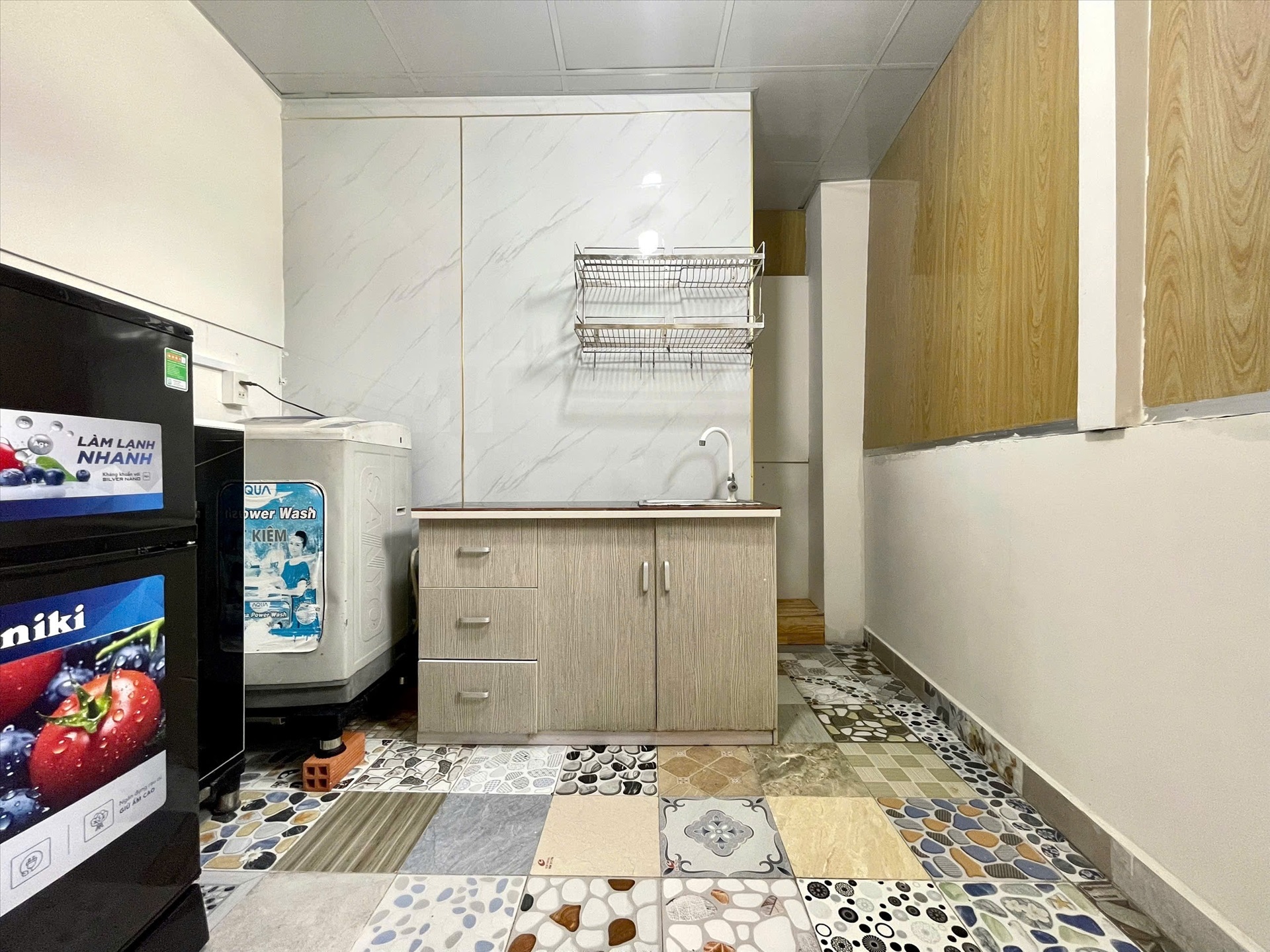 Phòng trọ 1 Phòng ngủ 35m2 tại TTS Home Nguyễn Văn Cừ - Quận 5 - Phòng bếp
