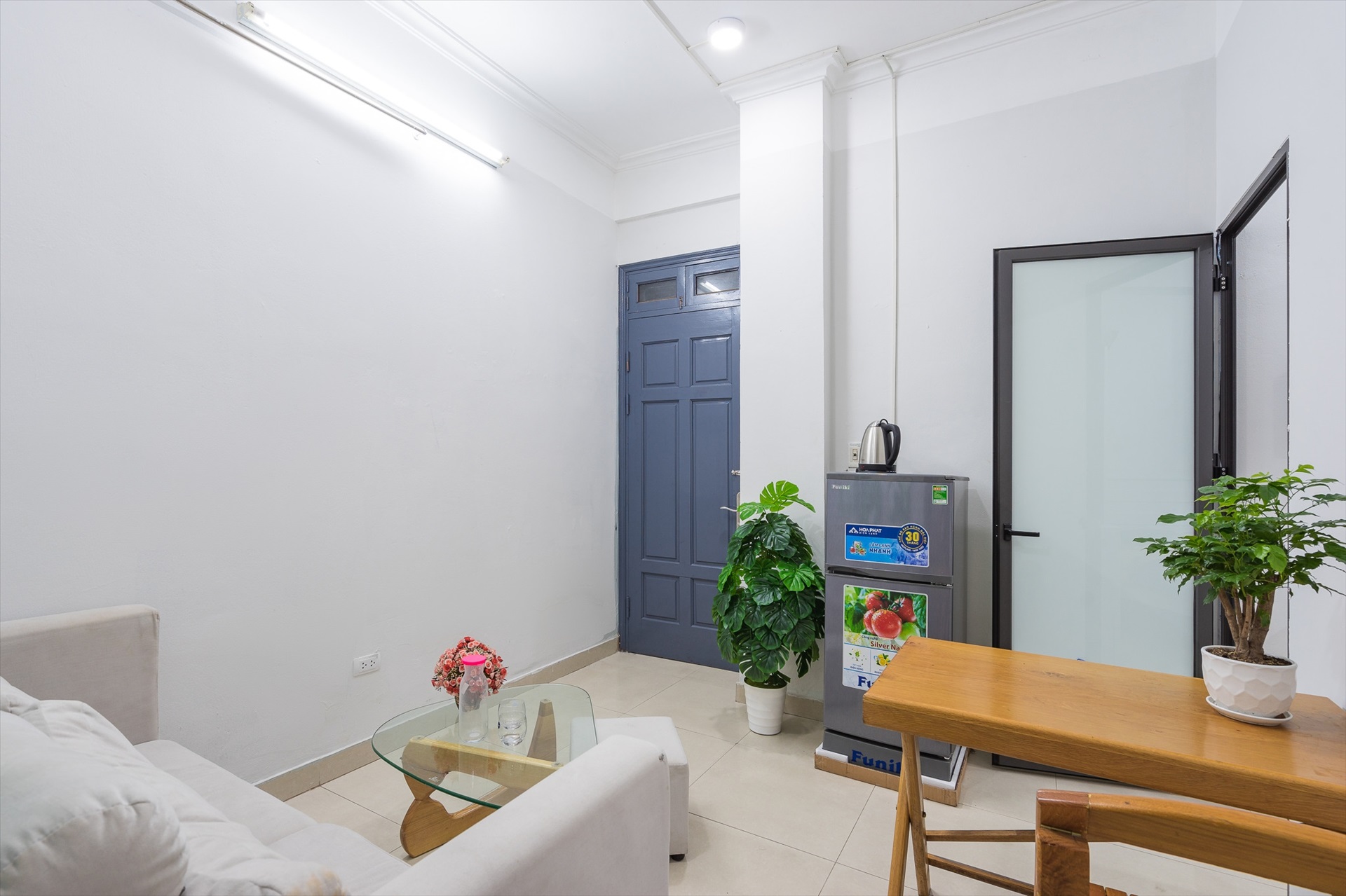 Phòng trọ 1 Phòng ngủ 30m2 tại Sunny Apartment Xuân Thủy - Cầu Giấy - Phòng khách