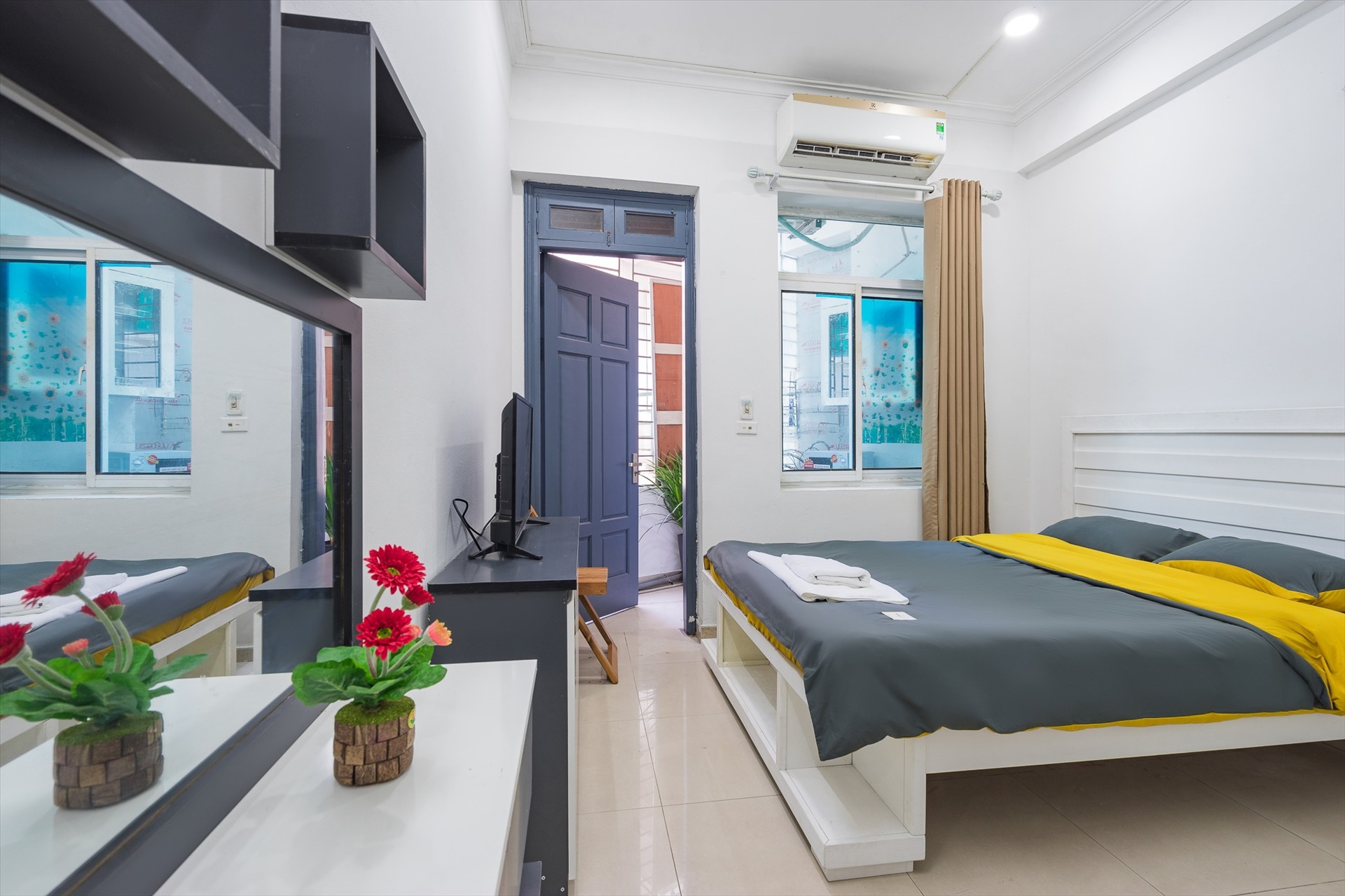 Phòng trọ 1 Phòng ngủ 30m2 tại Sunny Apartment Xuân Thủy - Cầu Giấy - Phòng ngủ