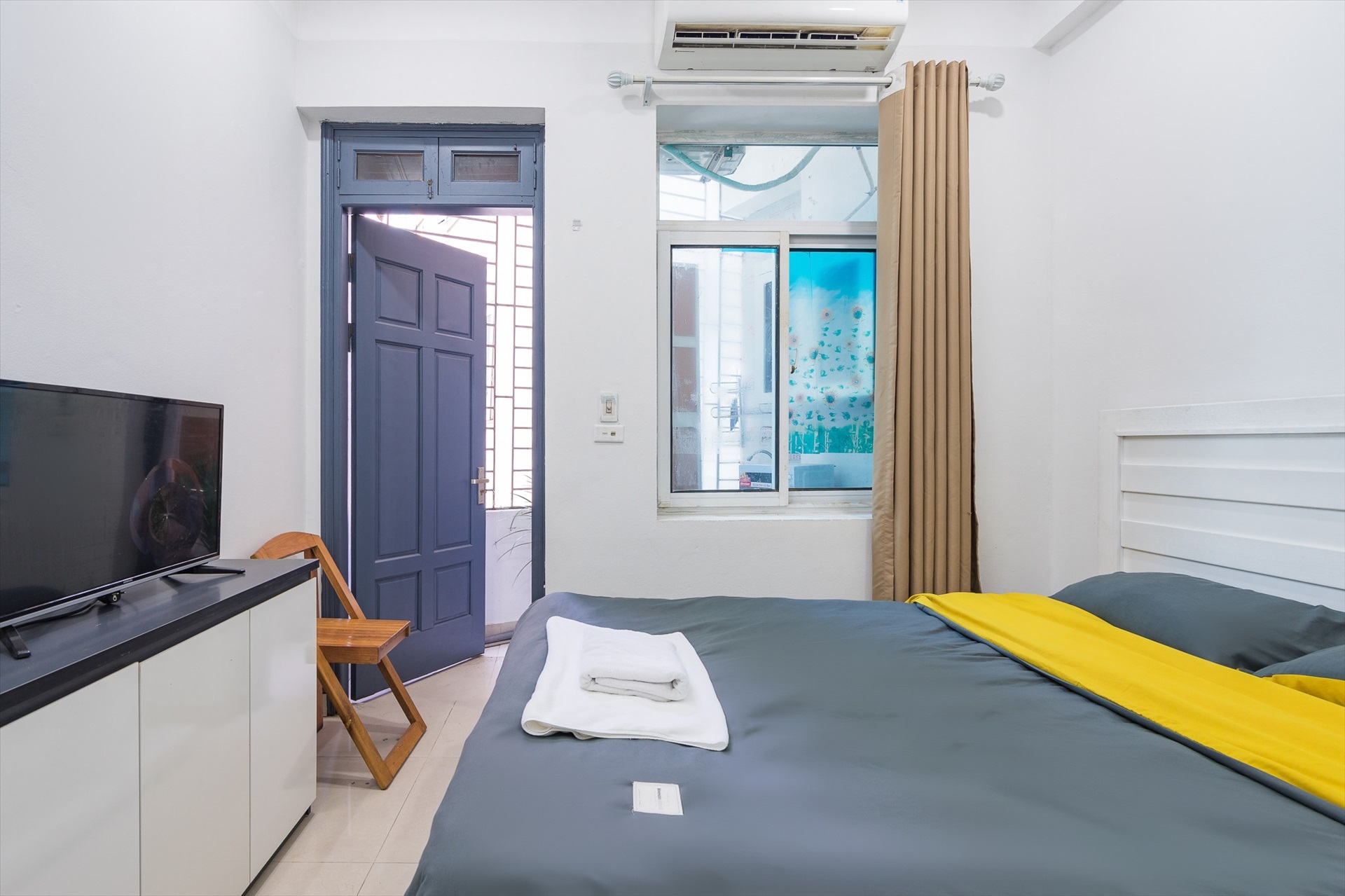 Phòng trọ 1 Phòng ngủ 30m2 tại Sunny Apartment Xuân Thủy - Cầu Giấy - Phòng ngủ