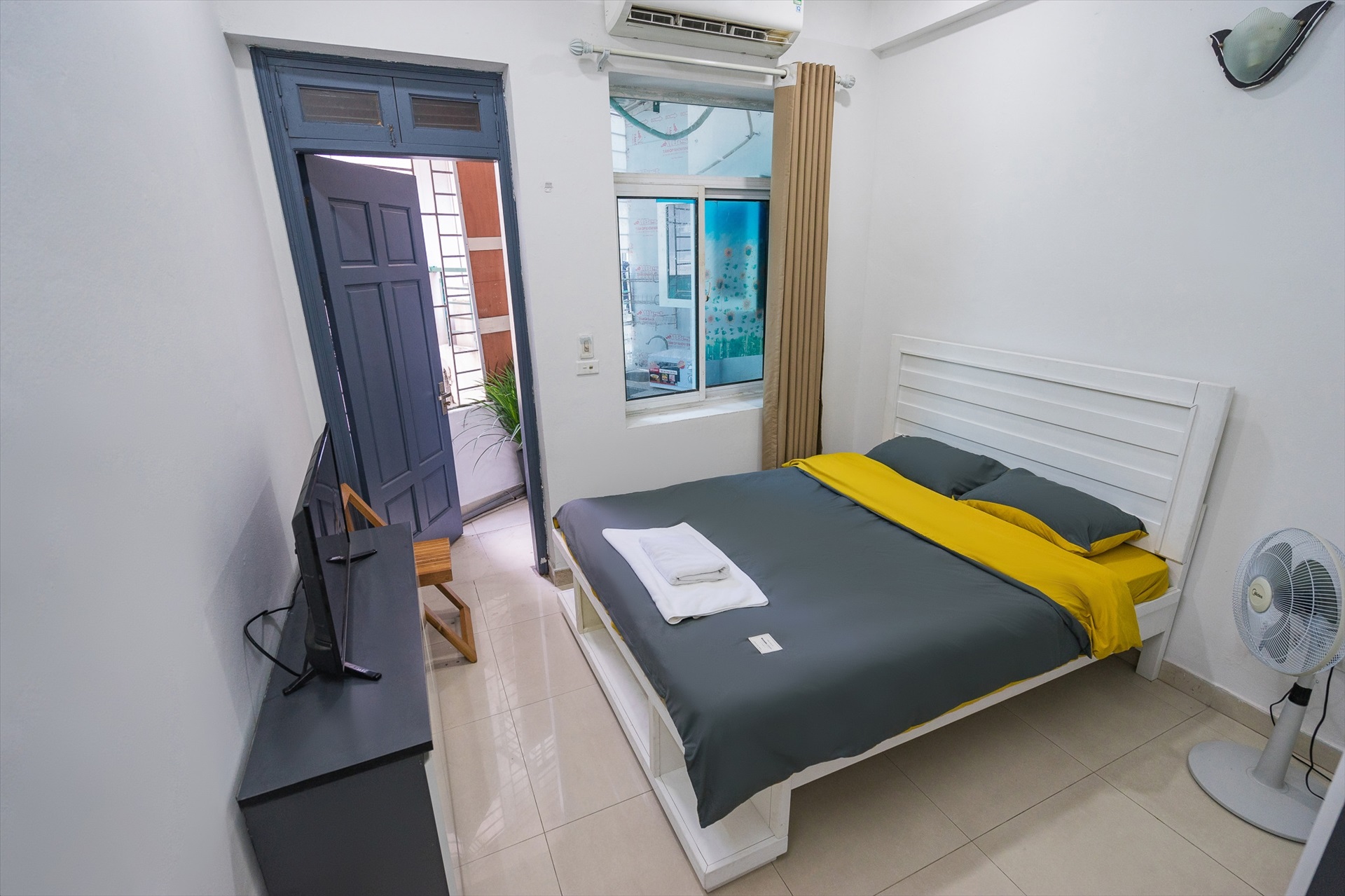 Phòng trọ 1 Phòng ngủ 30m2 tại Sunny Apartment Xuân Thủy - Cầu Giấy - Phòng ngủ