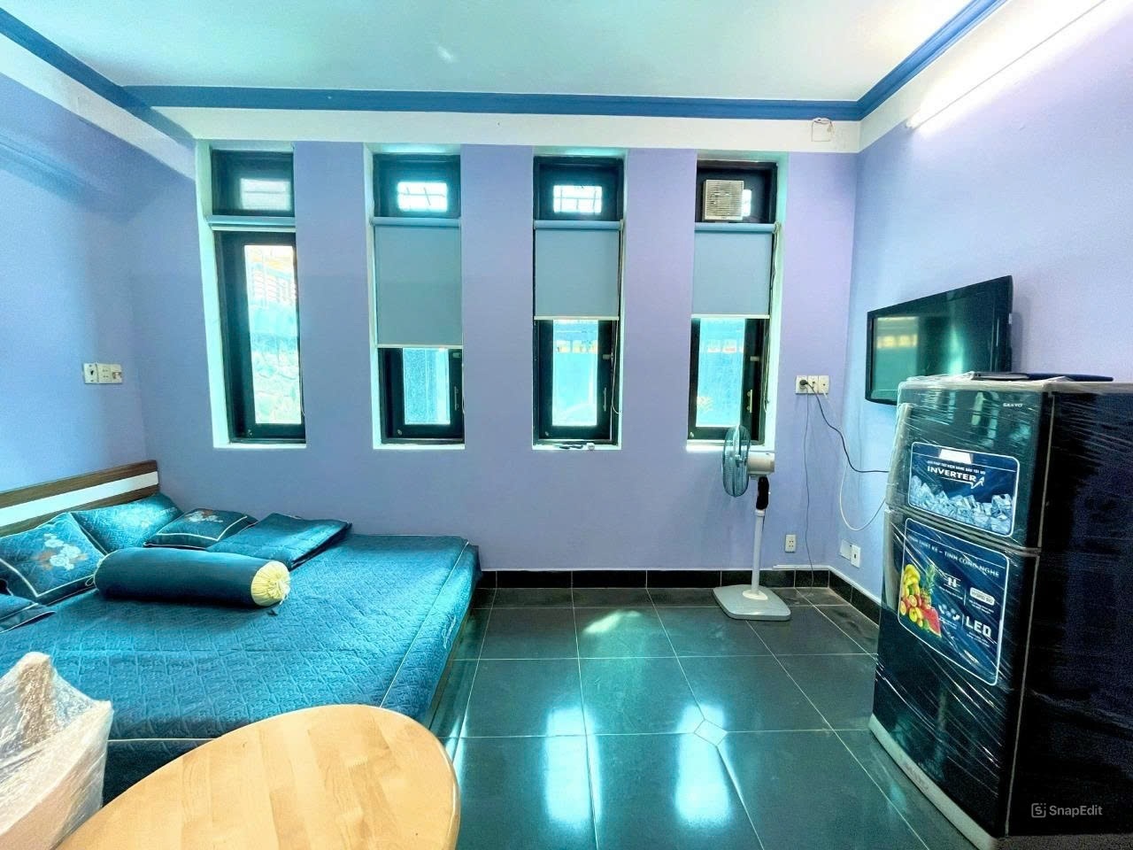 Phòng trọ Studio 25m2 tại CN Home Dân Trí - Tân Bình - Phòng ngủ