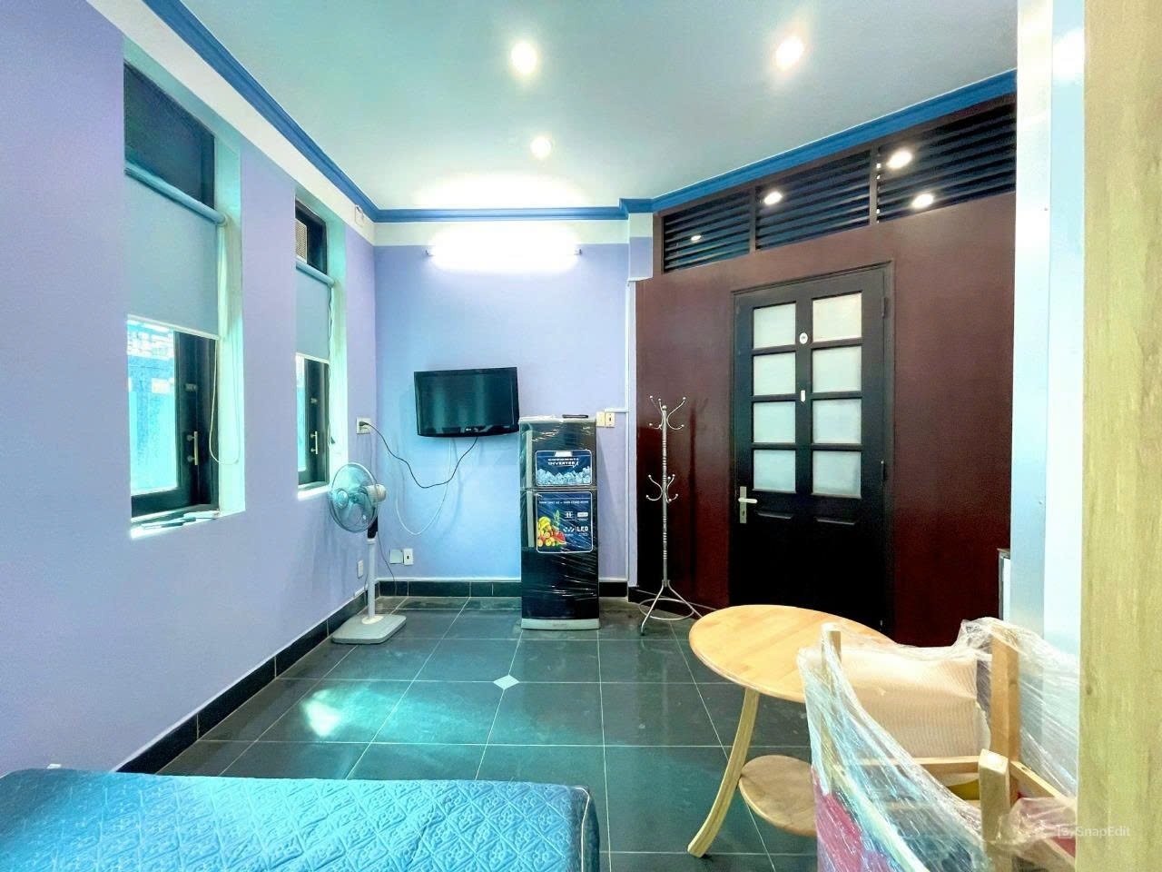 Phòng trọ Studio 25m2 tại CN Home Dân Trí - Tân Bình - Phòng ngủ